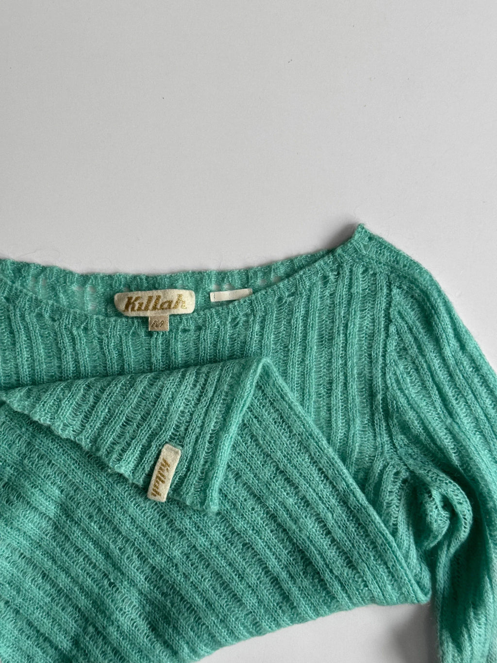 Killah Aqua Green Wool Sweater