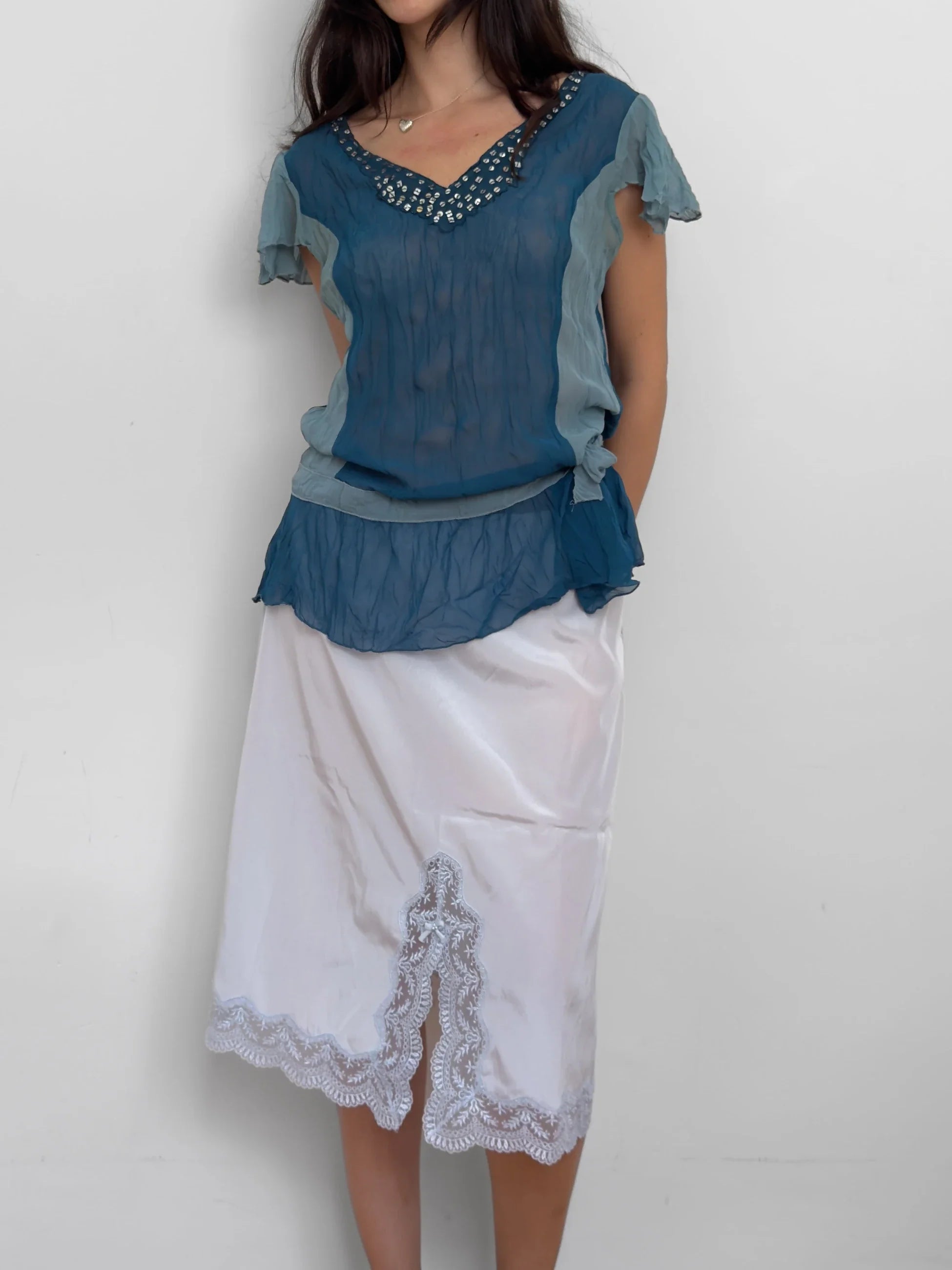 Italian Chiffon Blouse