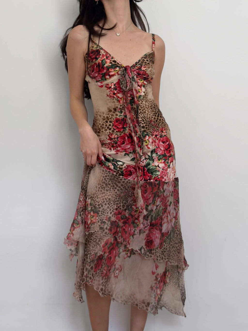 Italian Chiffon Dress