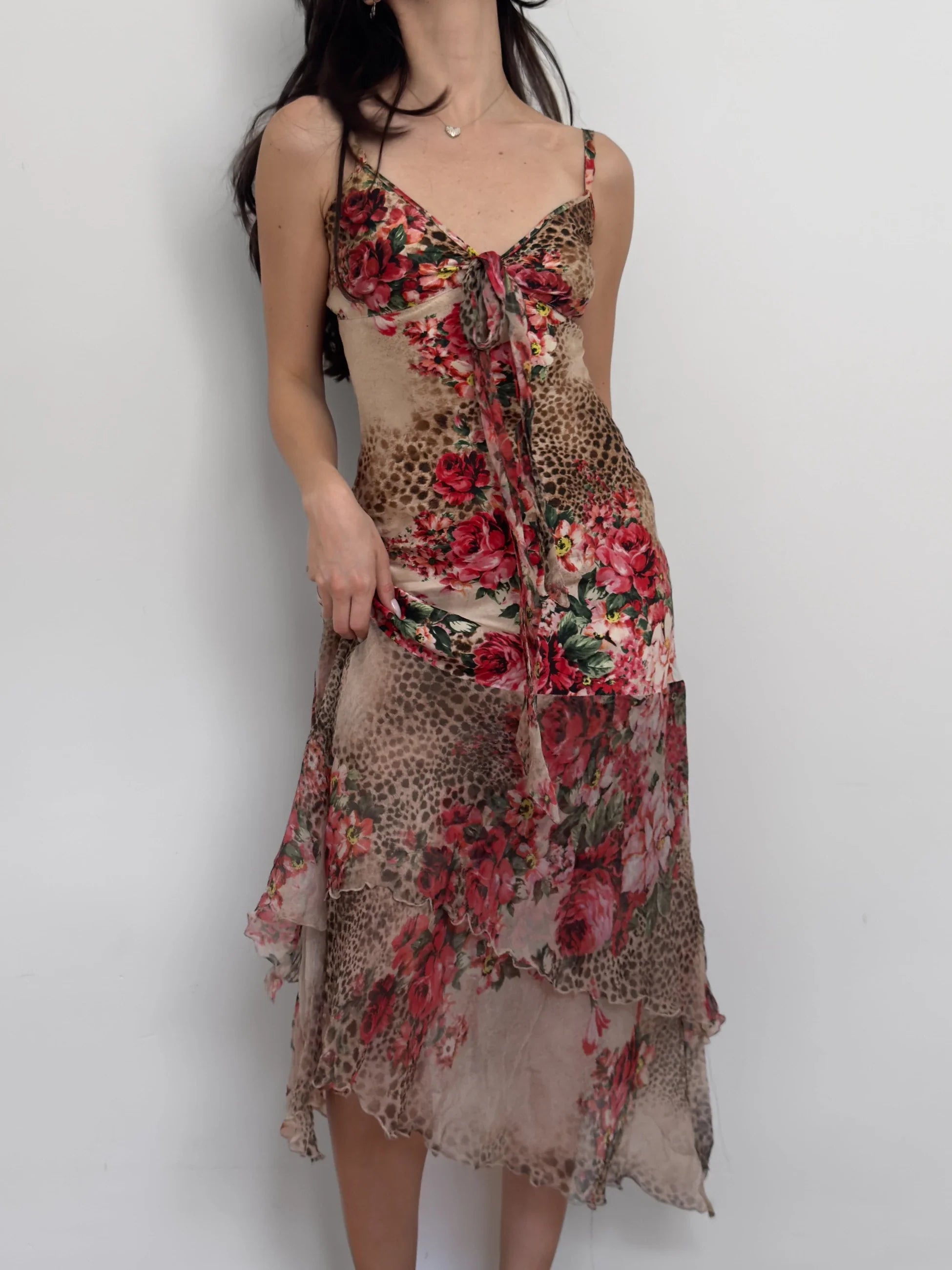 Italian Chiffon Dress