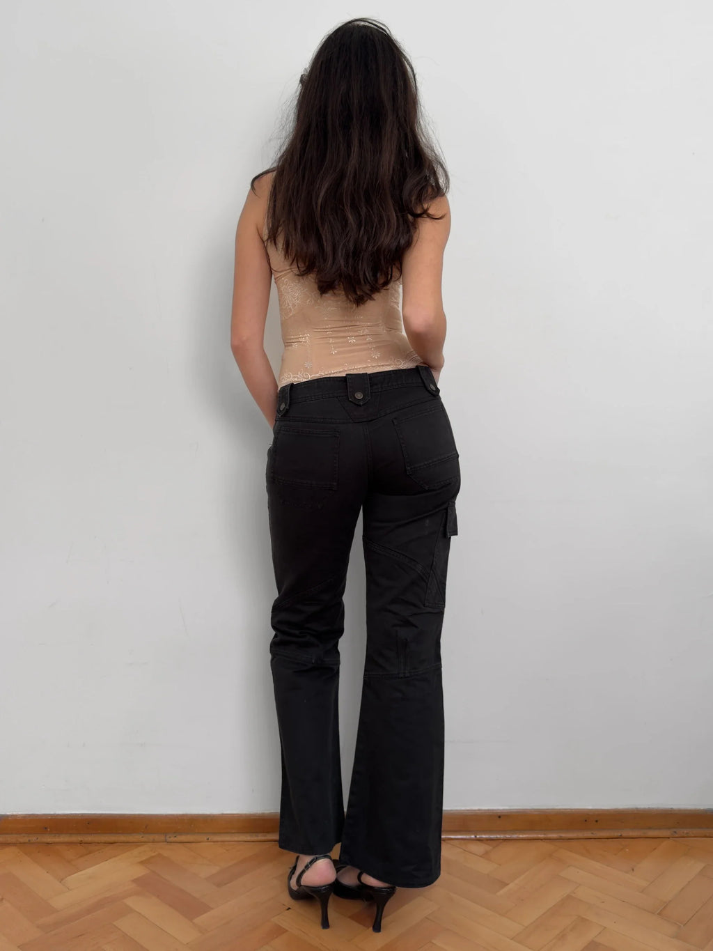 Black Kargo Trousers