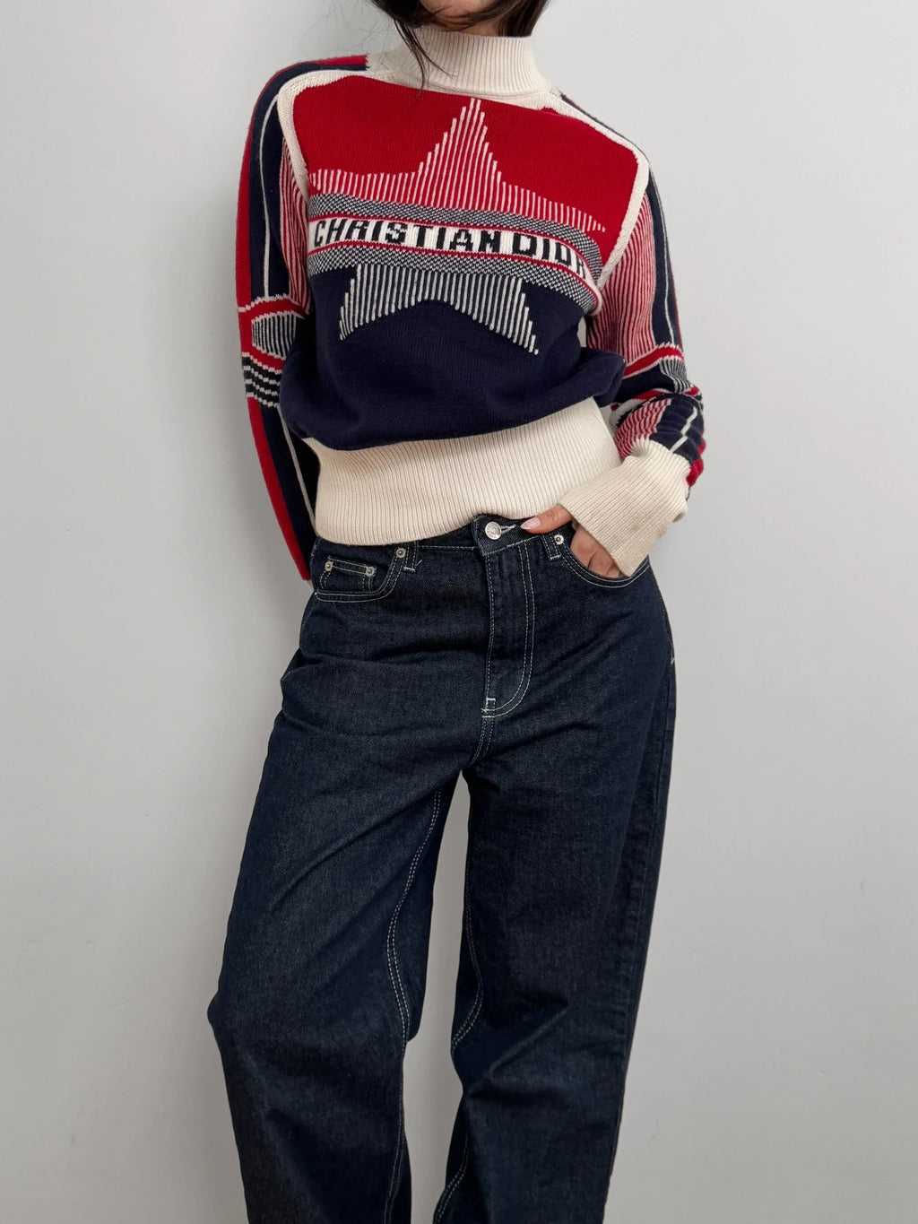 Christian Dior Alps Wool/Cashmere Sweater