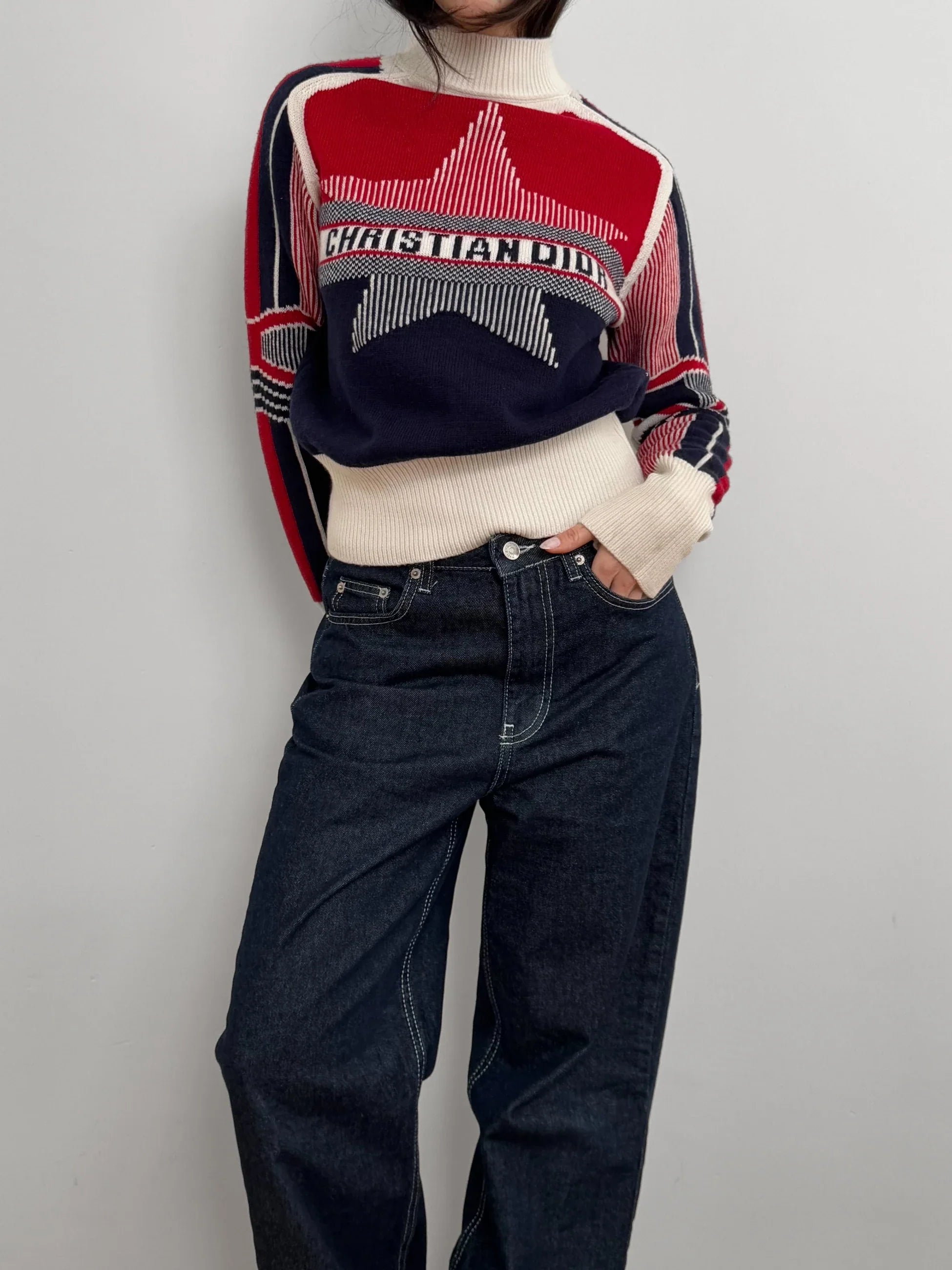 Christian Dior Alps Wool/Cashmere Sweater