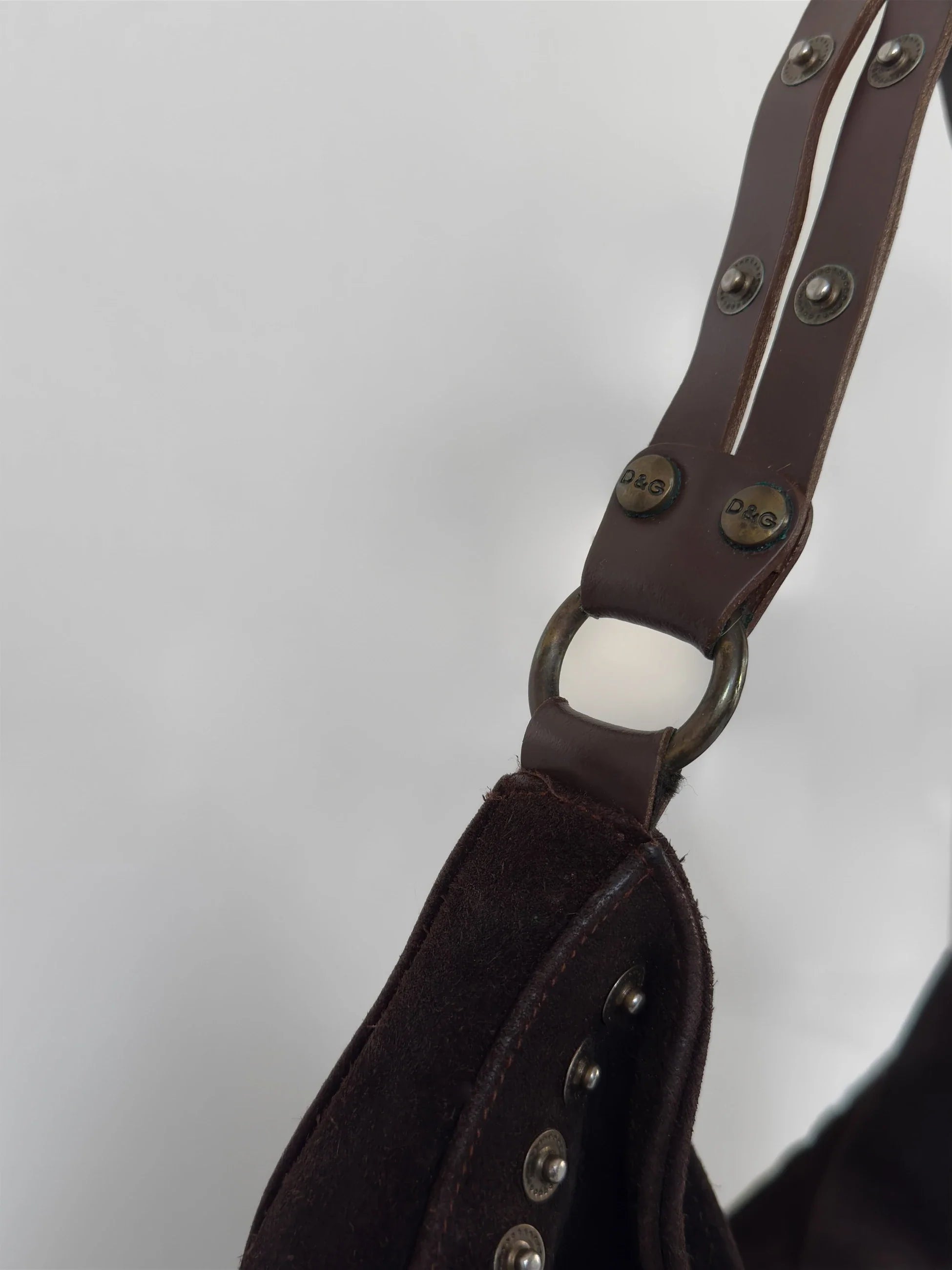 Dolce&Gabbana Brown Suede Bag