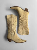 Light Yellow Cowboy Boots