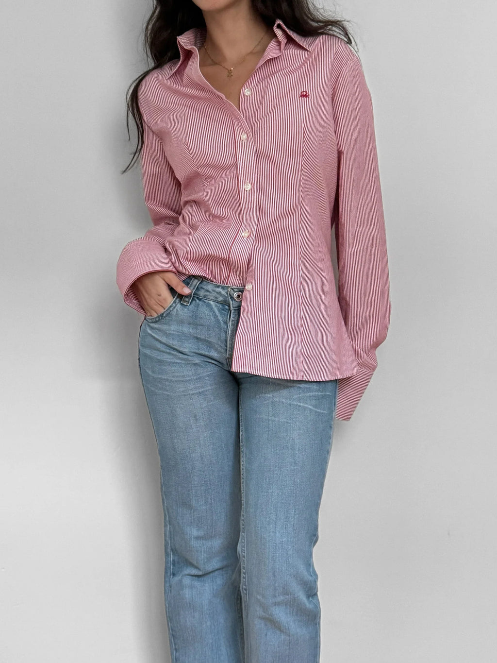 Benetton Striped Shirt