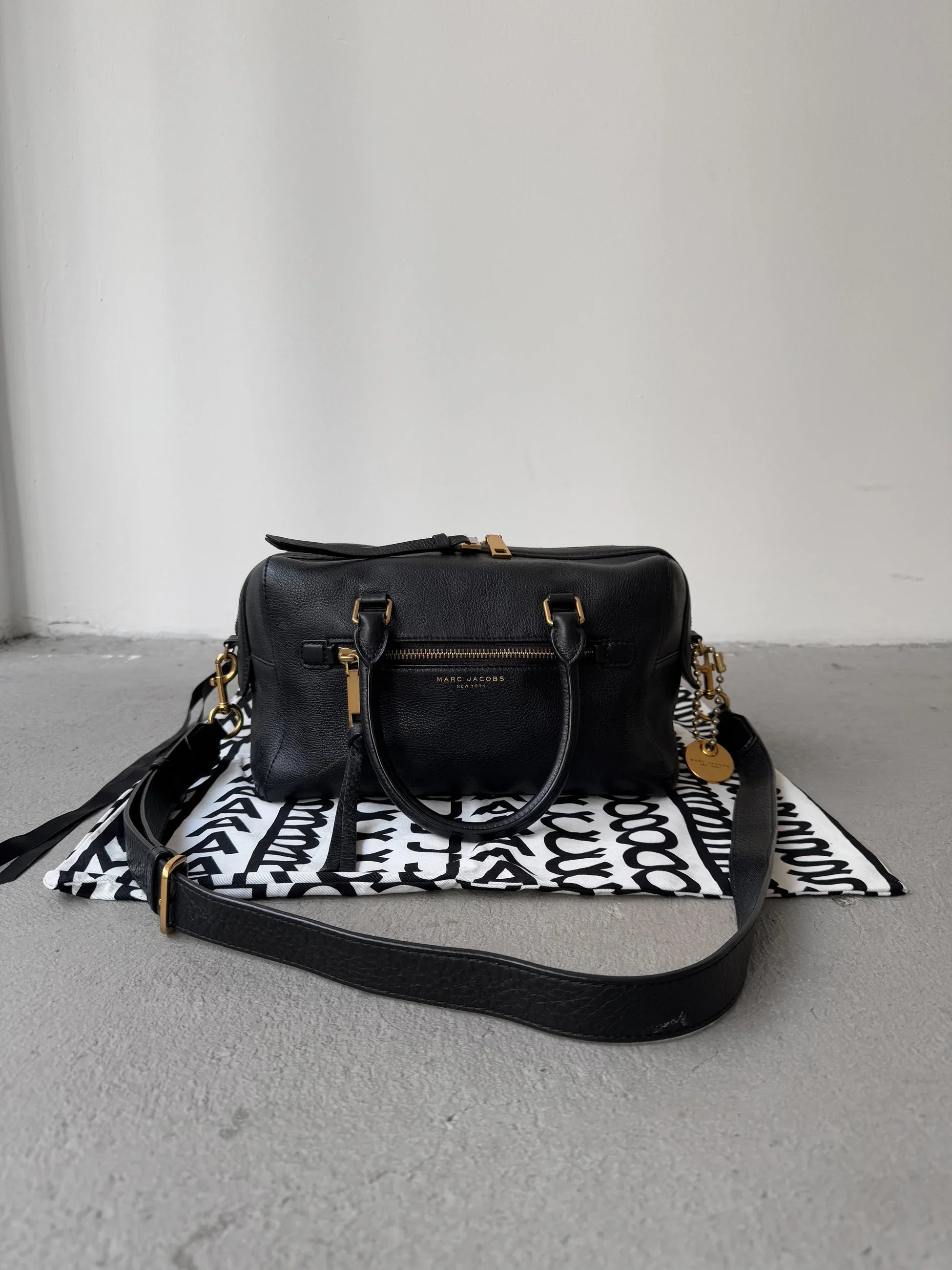 Marc Jacobs Black Leather Bag