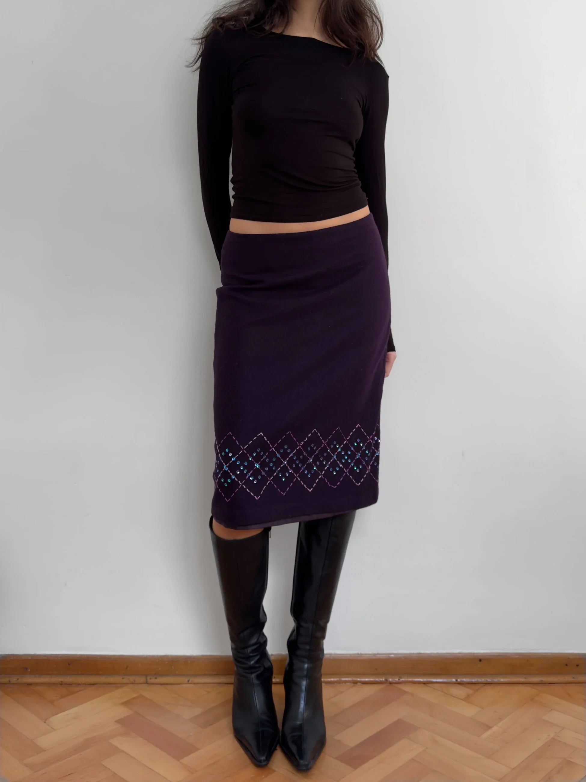 Dorothy Perkins Wool Skirt