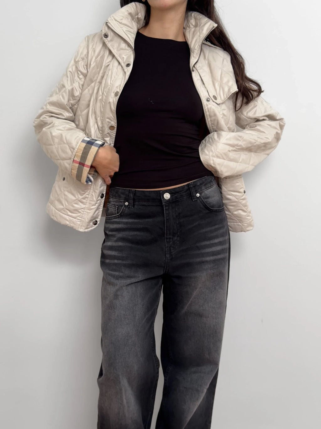 Burberry Utility Coat Cream