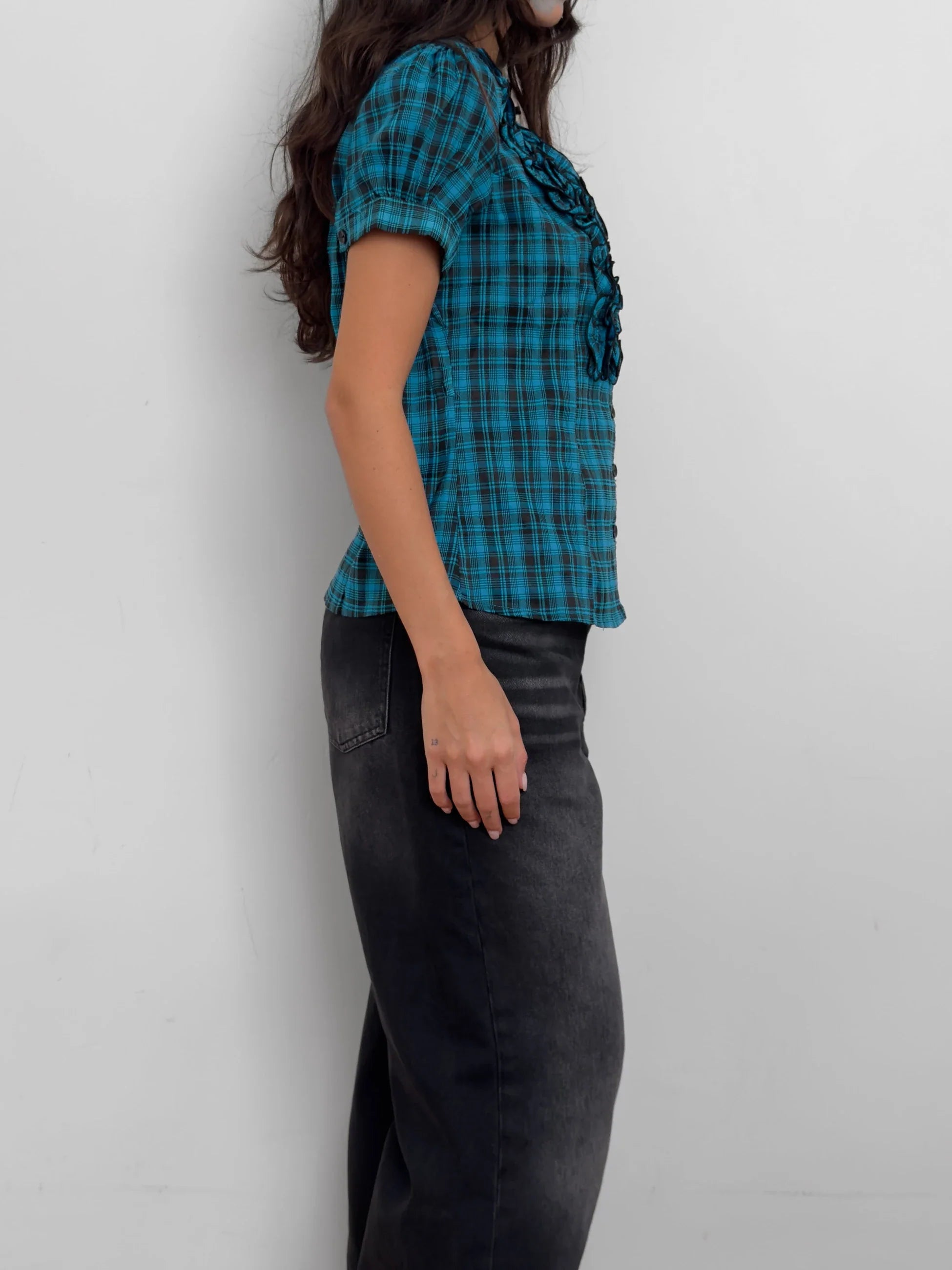 Blue Checked Shirt