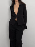 Black Glitter Thin Jacket