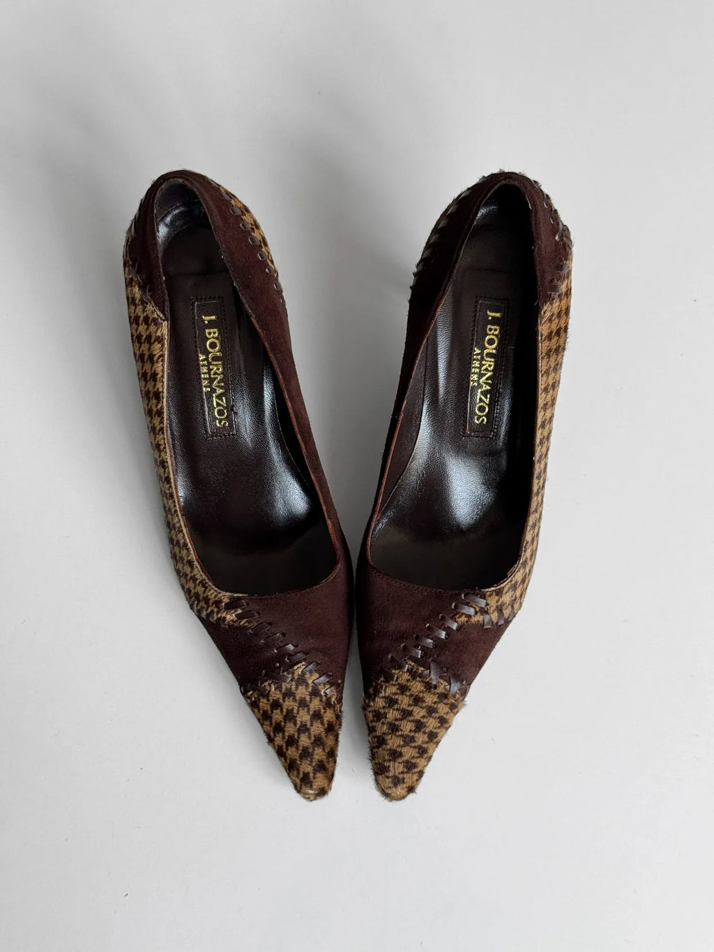 Cowhide Heeled Shoes