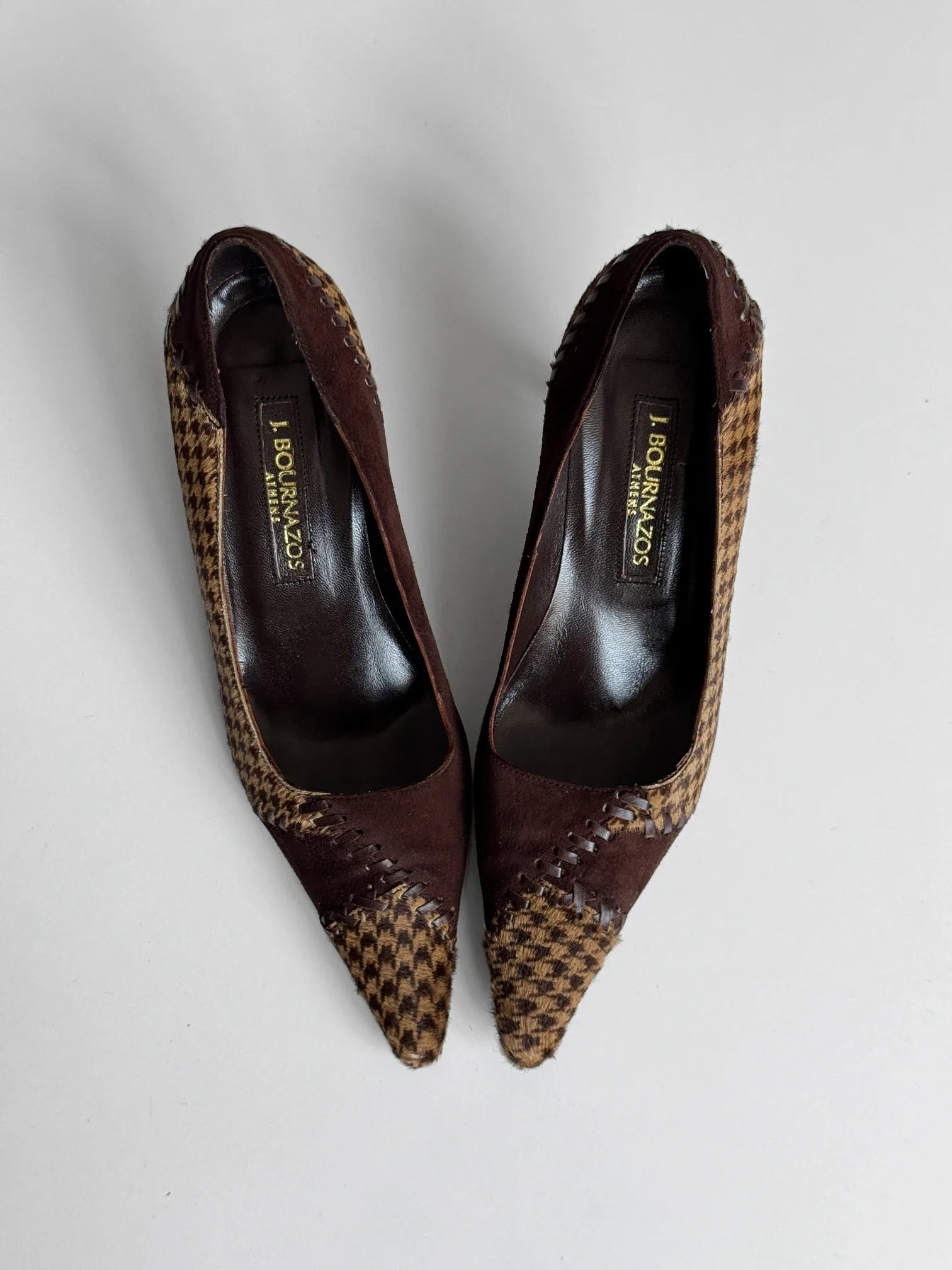 Cowhide Heeled Shoes