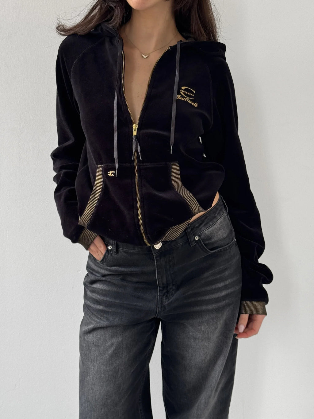 Just Cavalli Hooded Cardigan