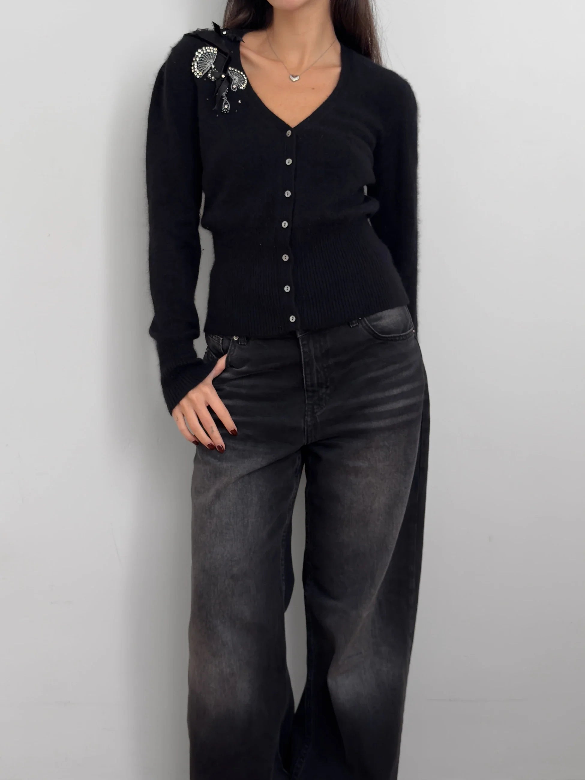 Karen Millen Wool Cardigan