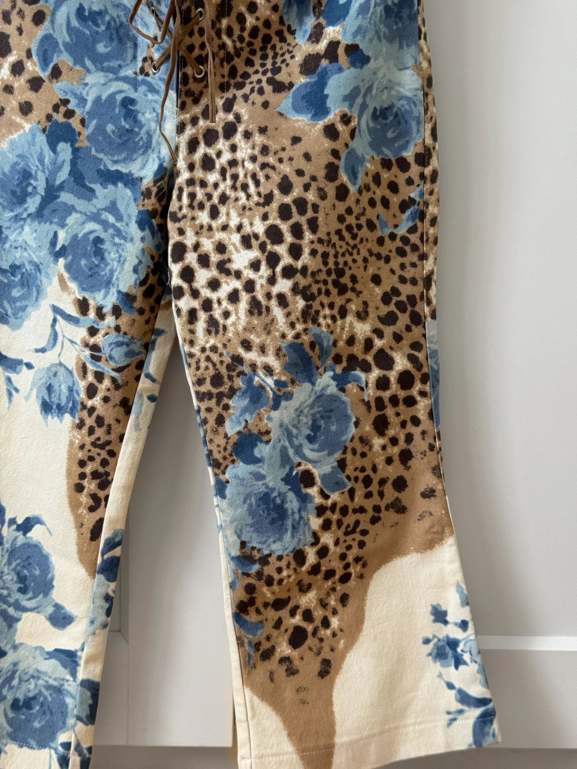 Leopard Patterned Capri