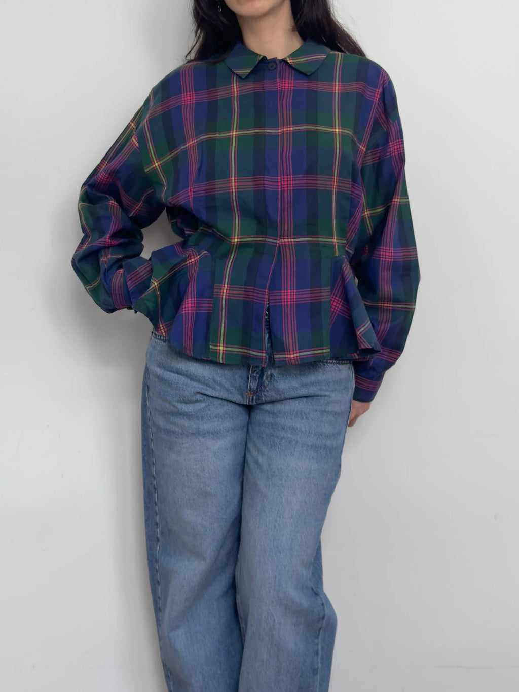 Benetton Checked Shirt