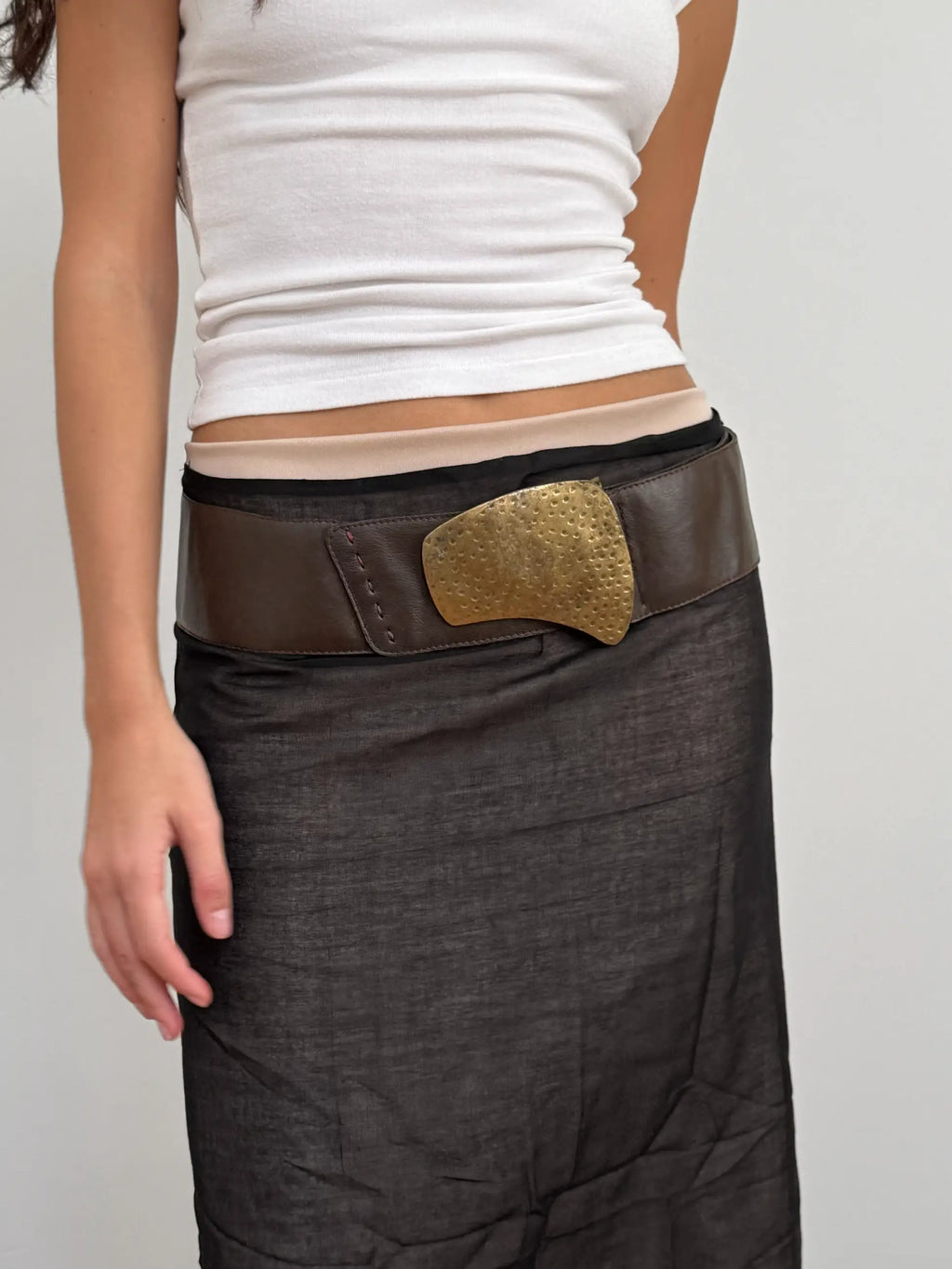 Khamsin Leather Belt