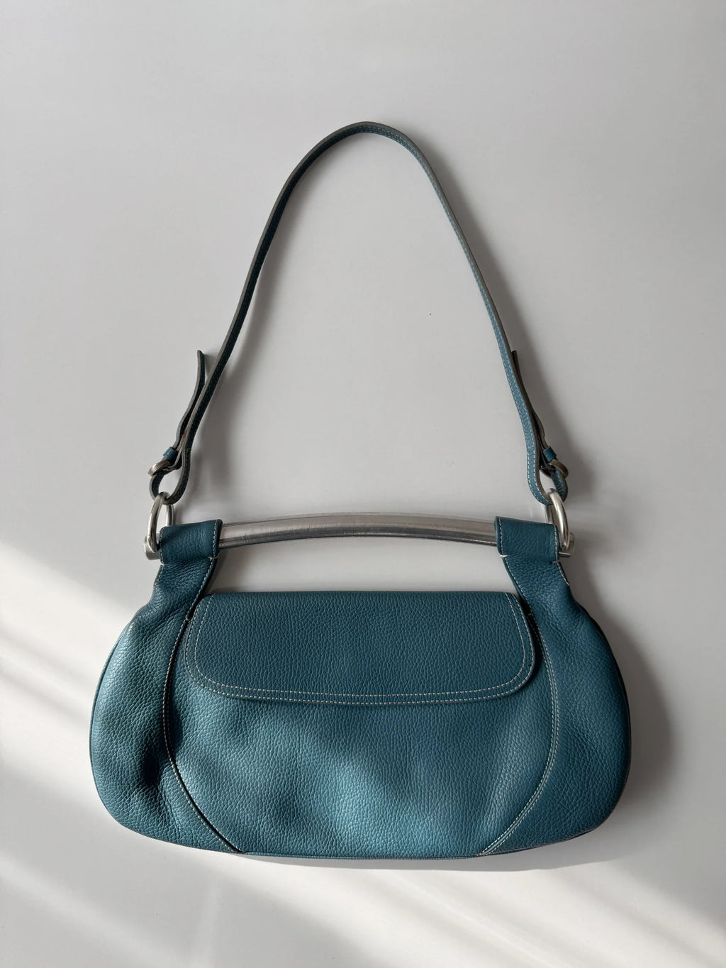Blue Prada Bag