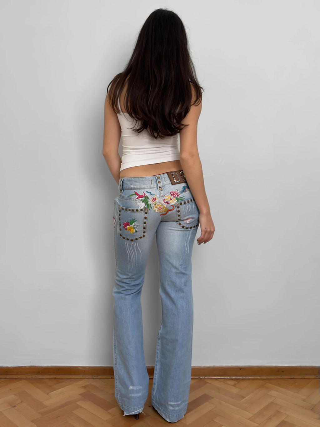 Dolce&Gabbana Embroidered Jeans