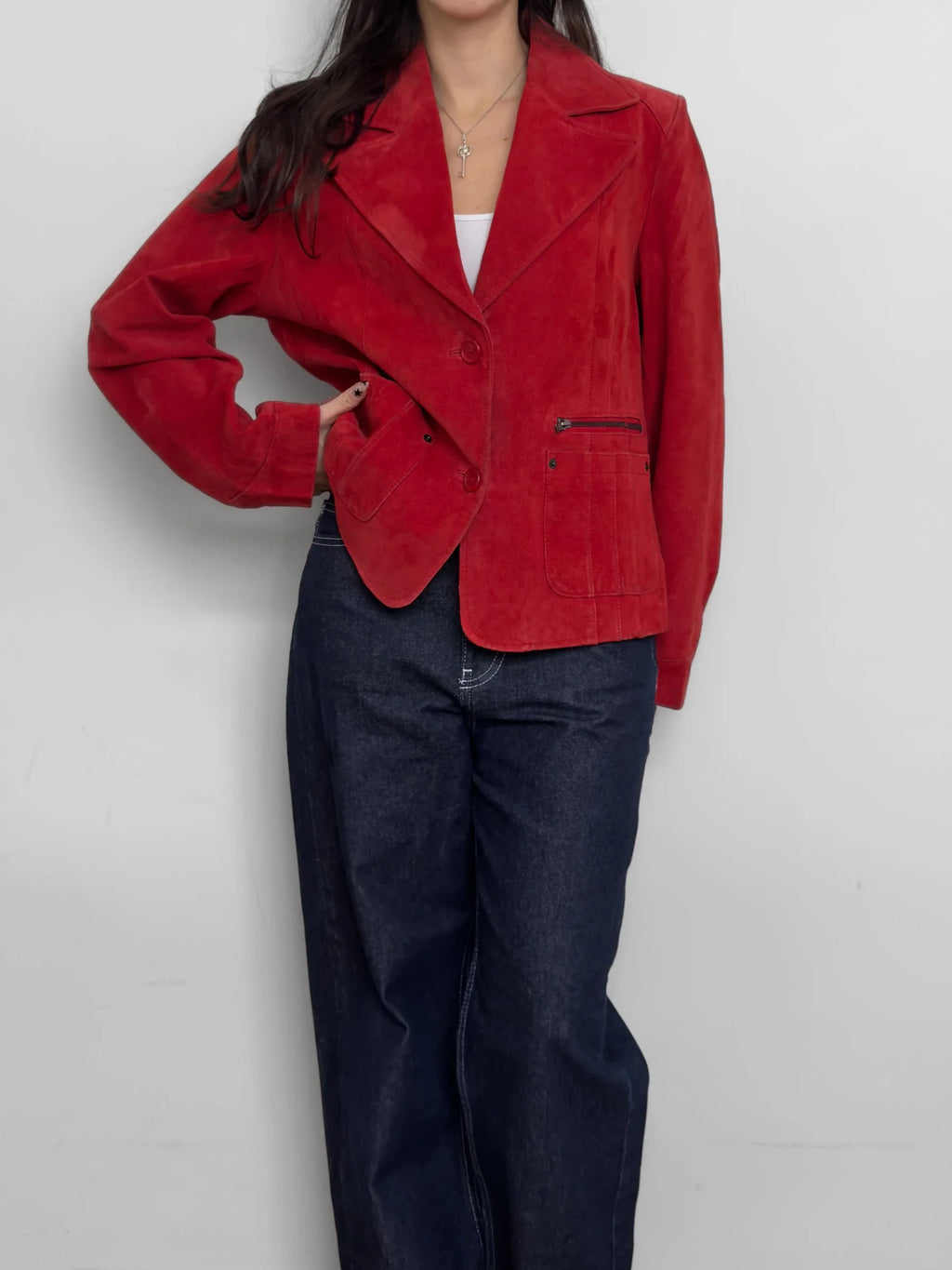 Red Suede Jacket
