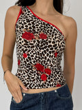 Floral Leopard Blouse