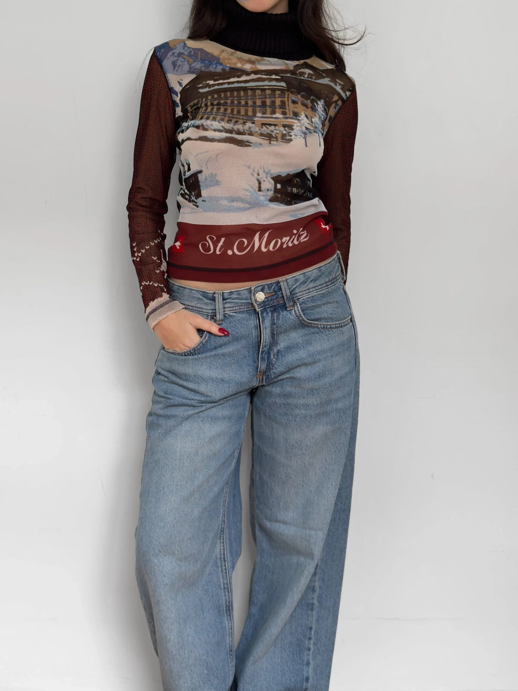 S. Oliver Tulle Sweater
