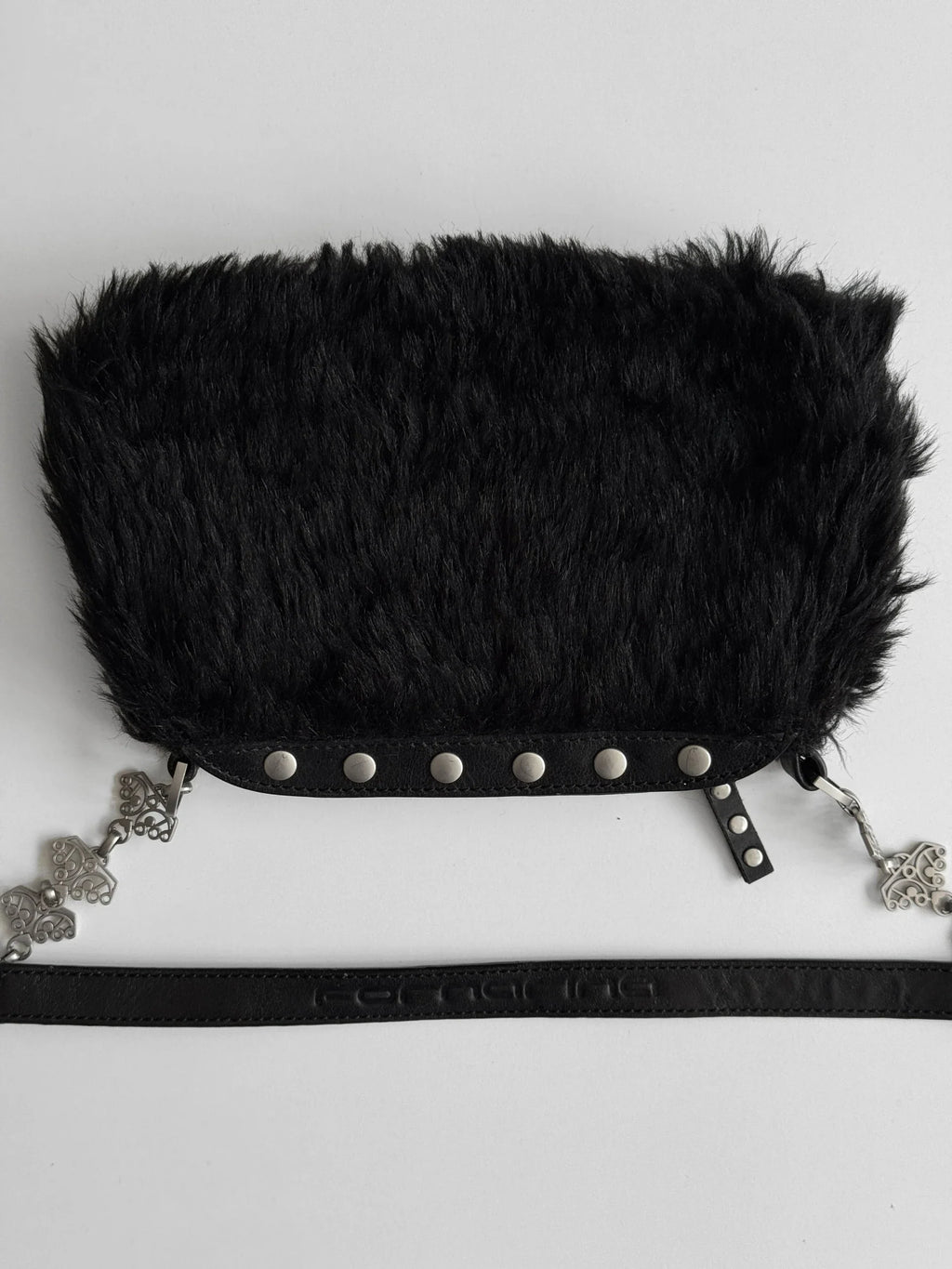 Fornarina Feathered Bag