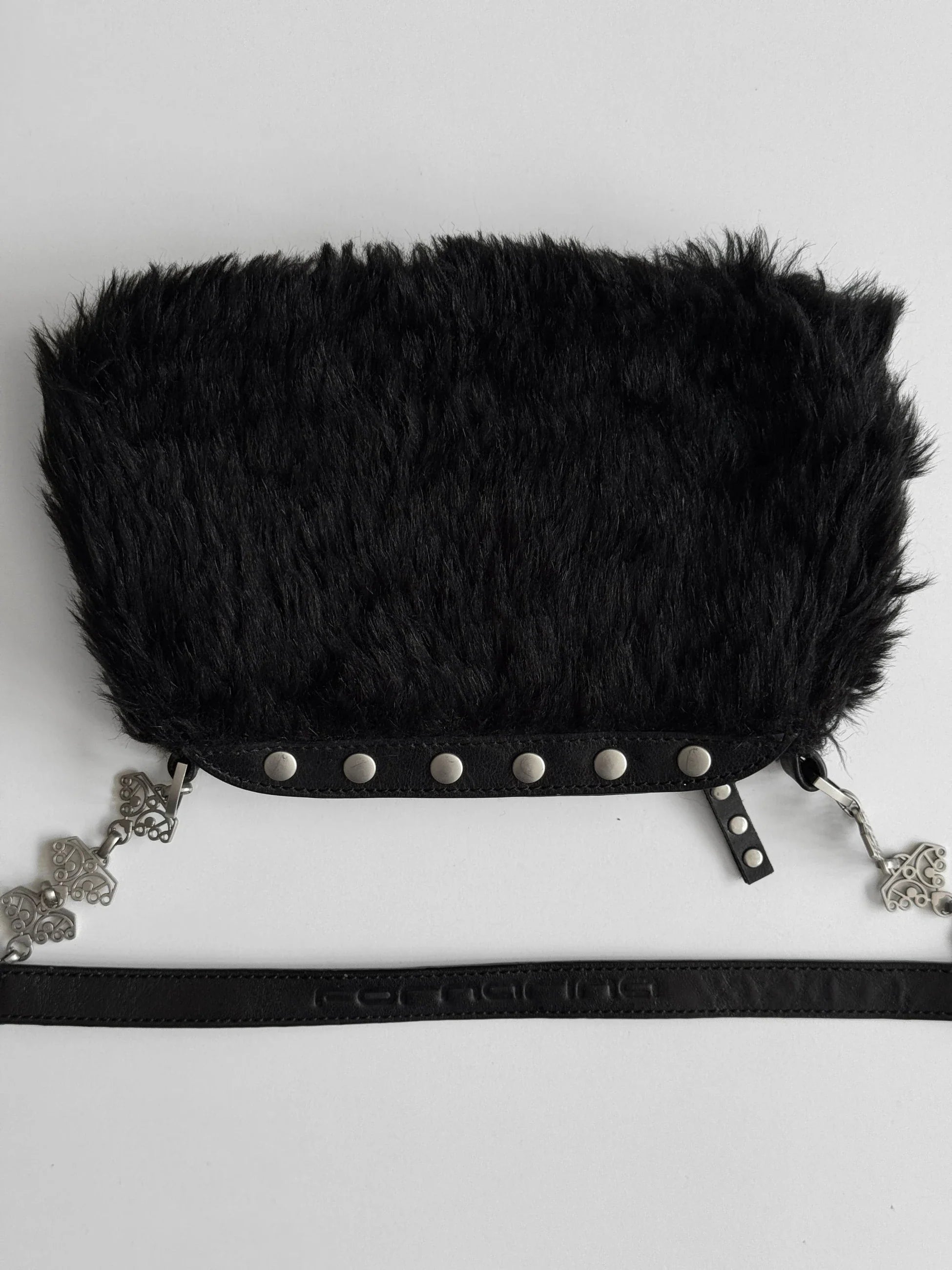 Fornarina Feathered Bag