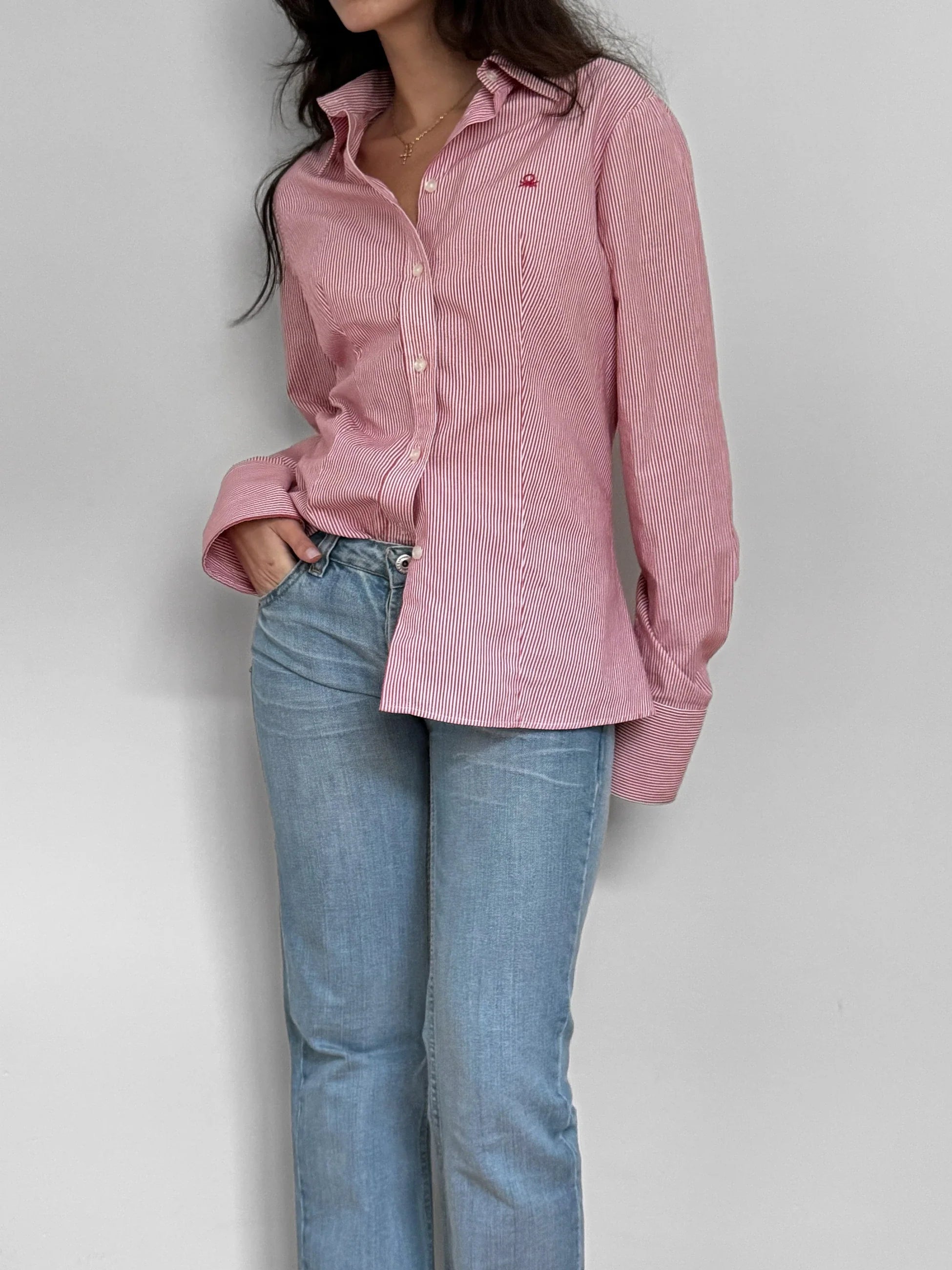 Benetton Striped Shirt