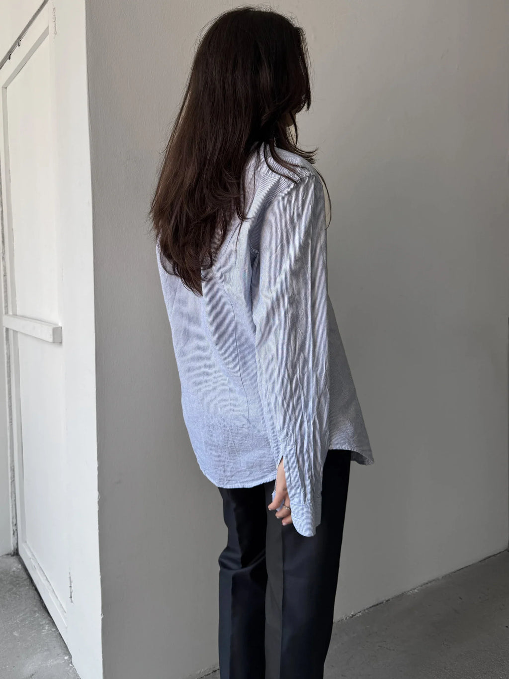 Blue Striped Shirt