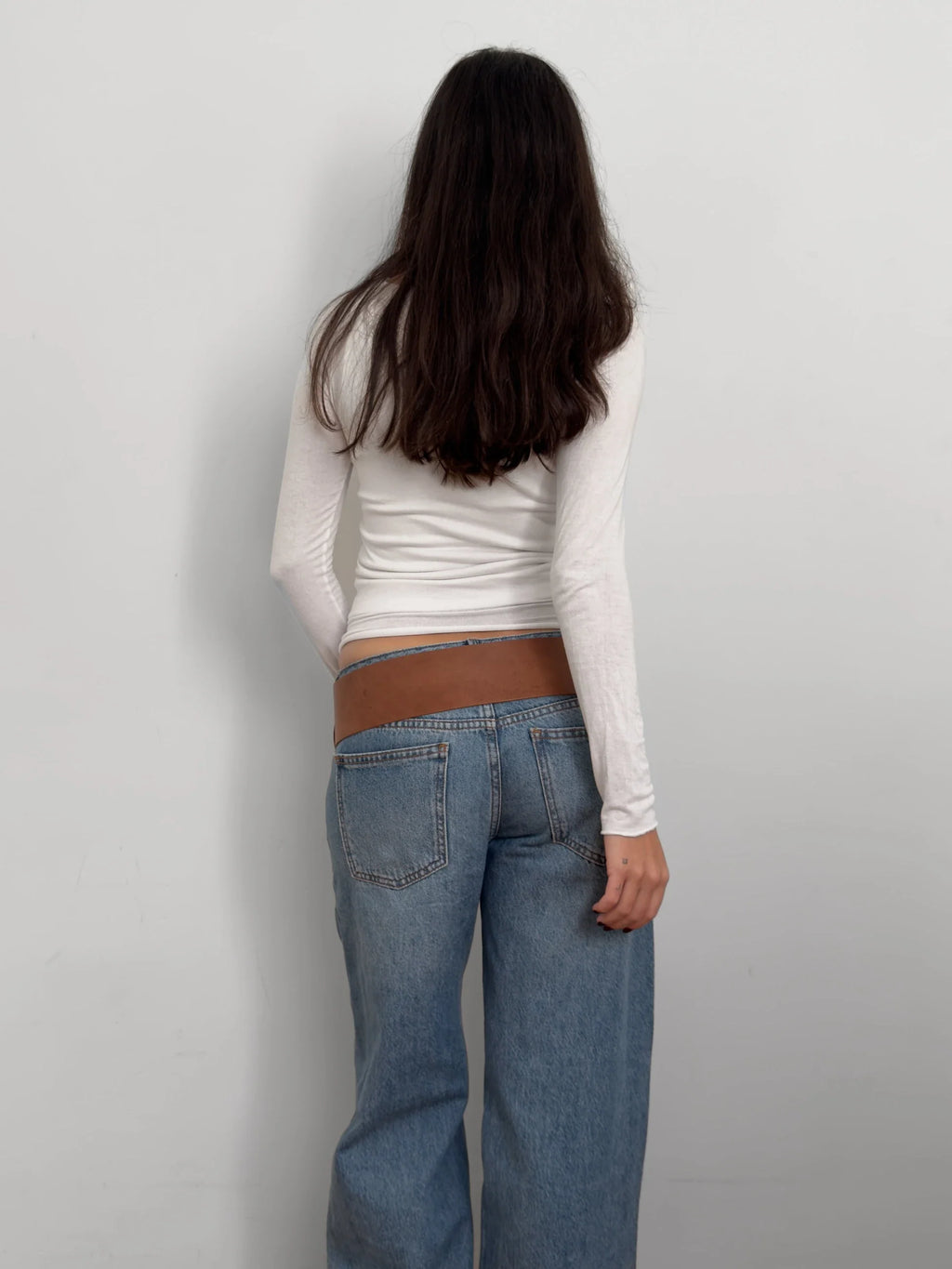 Brown Leather Belt
