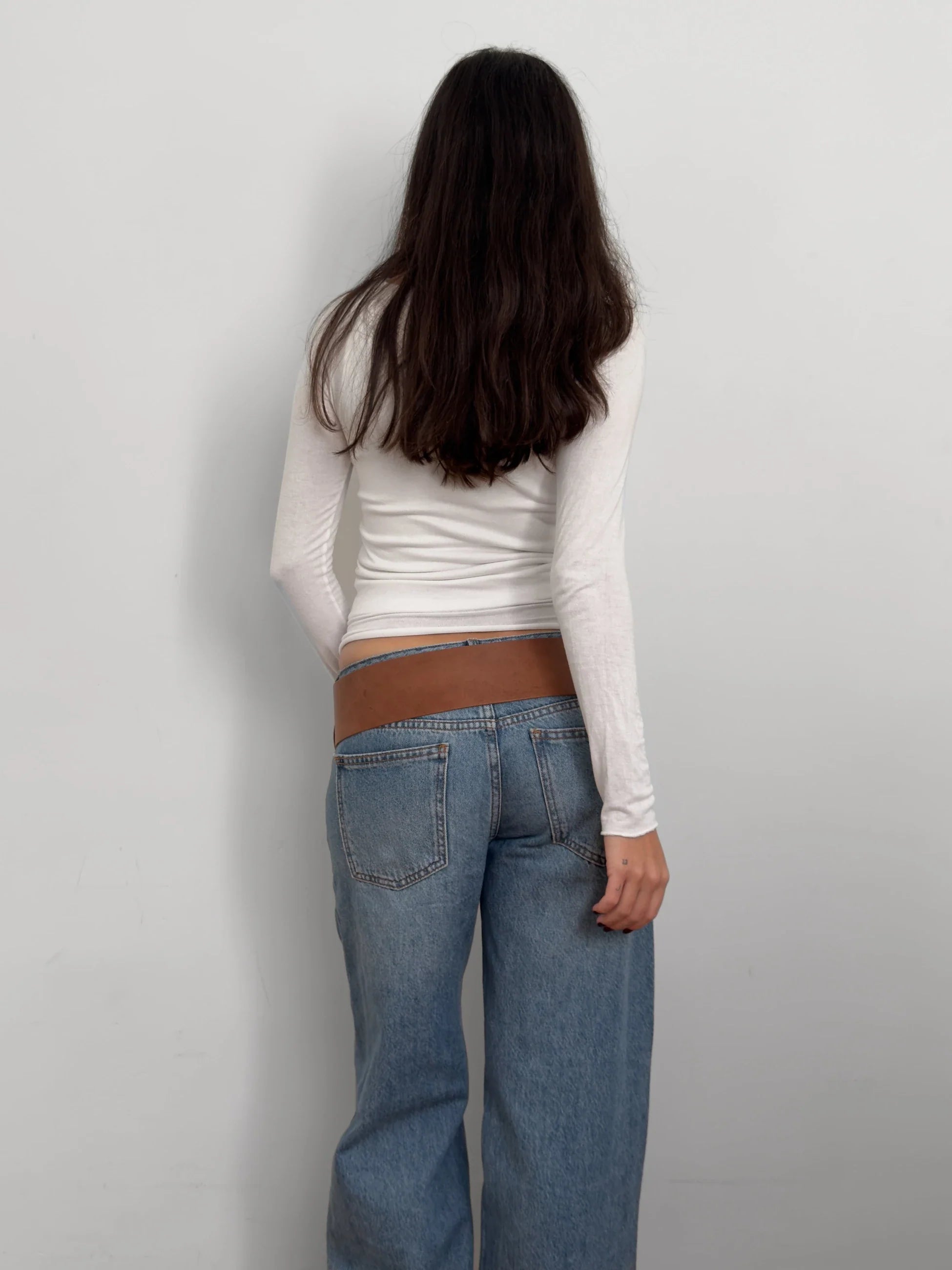 Brown Leather Belt