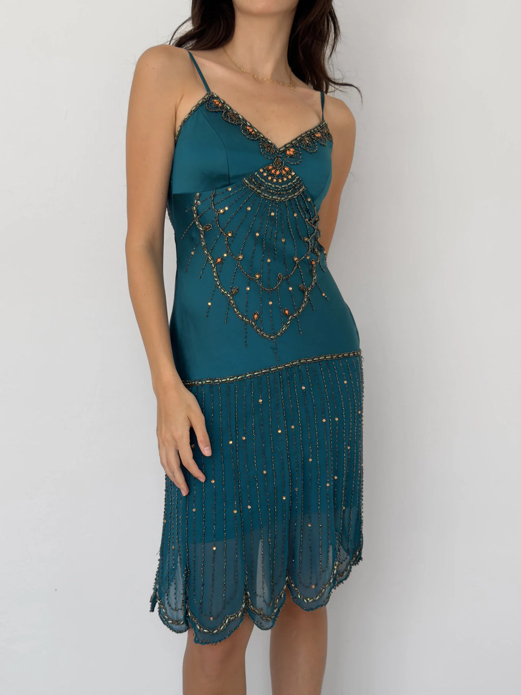 Sue Wong Silk Dress