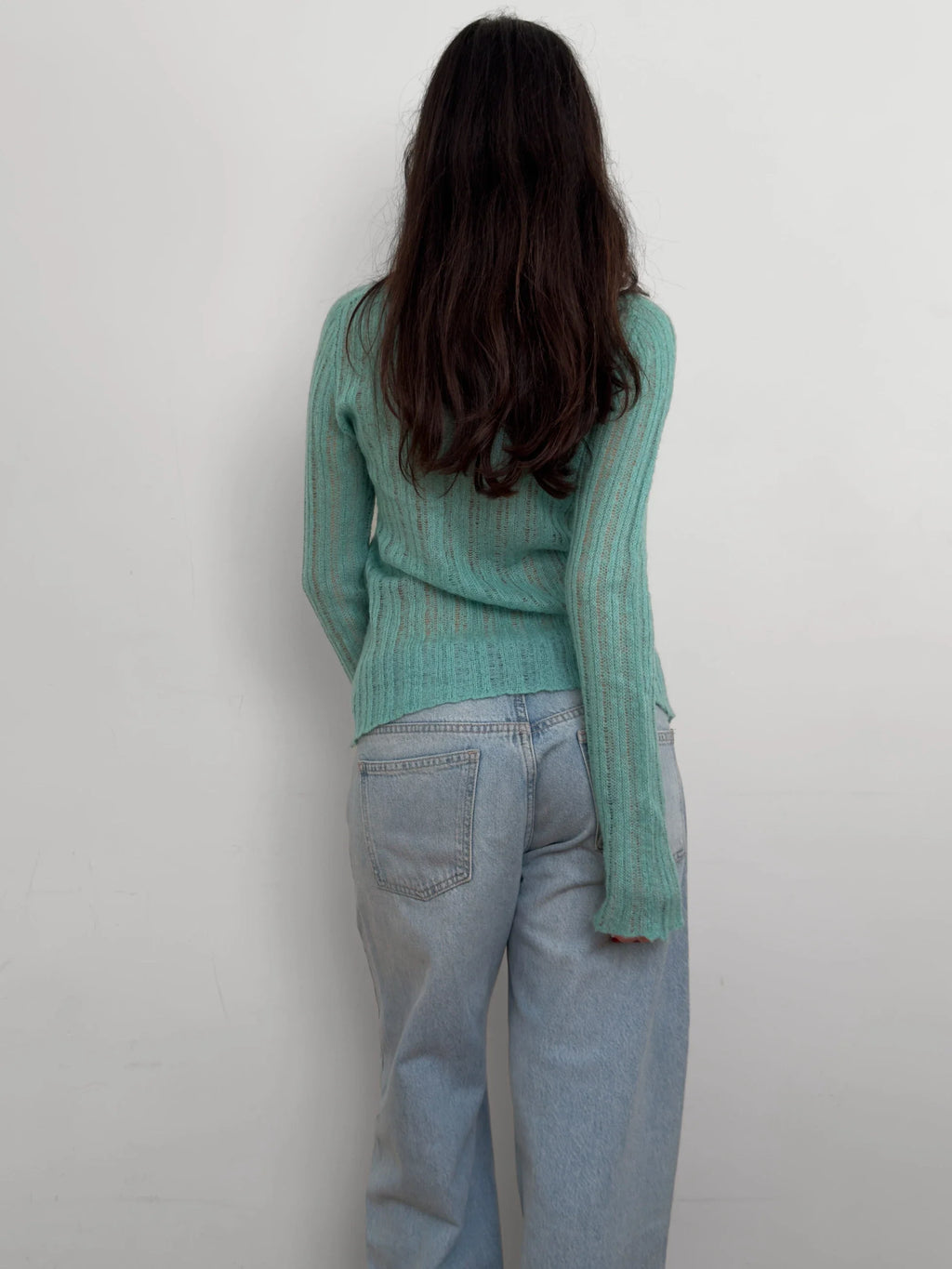 Killah Aqua Green Wool Sweater