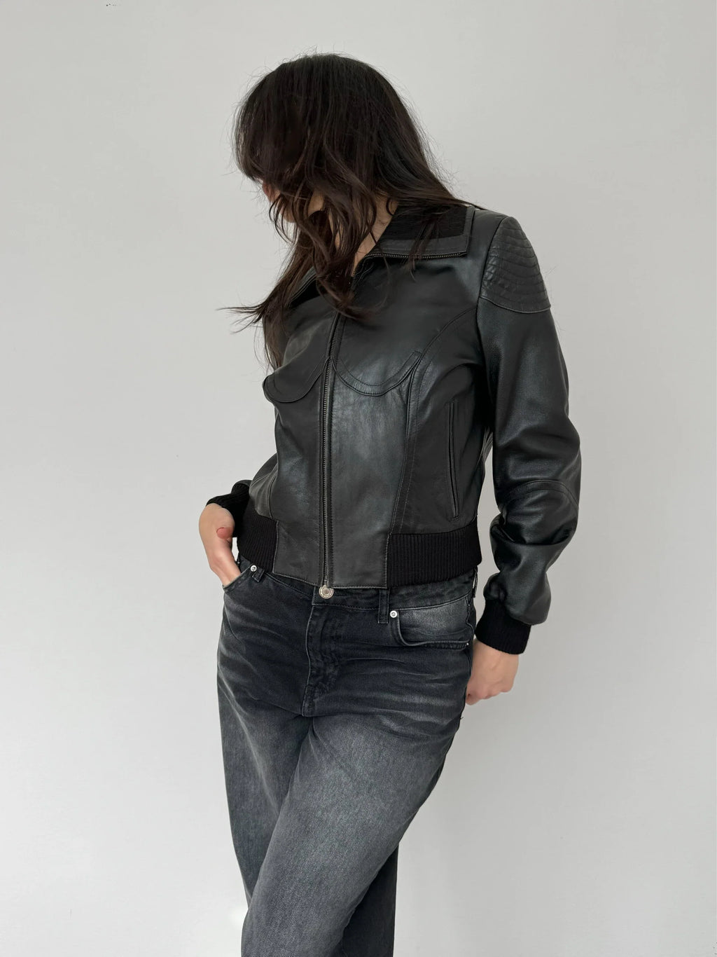 Versace Couture Leather Jacket