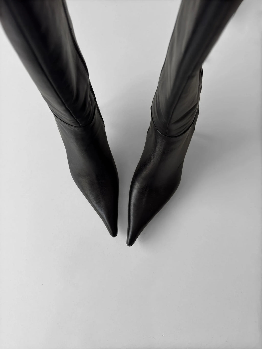 Heels Leather Boots