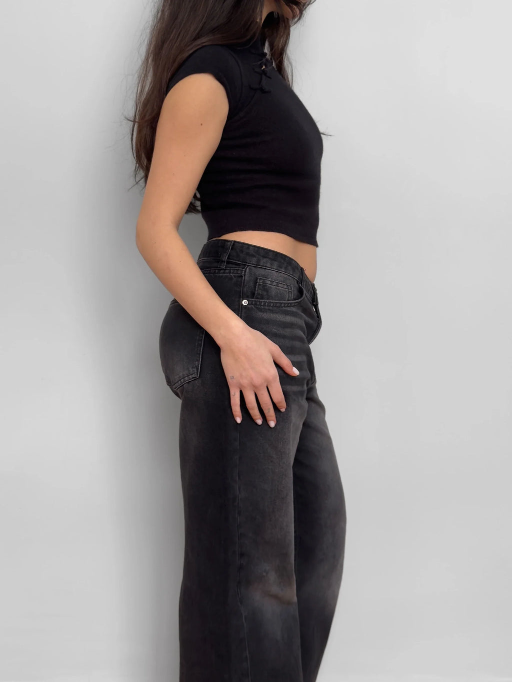 Short Sleeve Wool Sweater