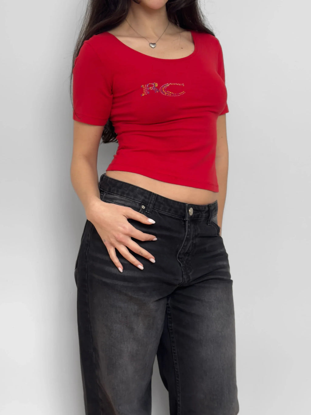 Cavalli Back-Detailed Blouse