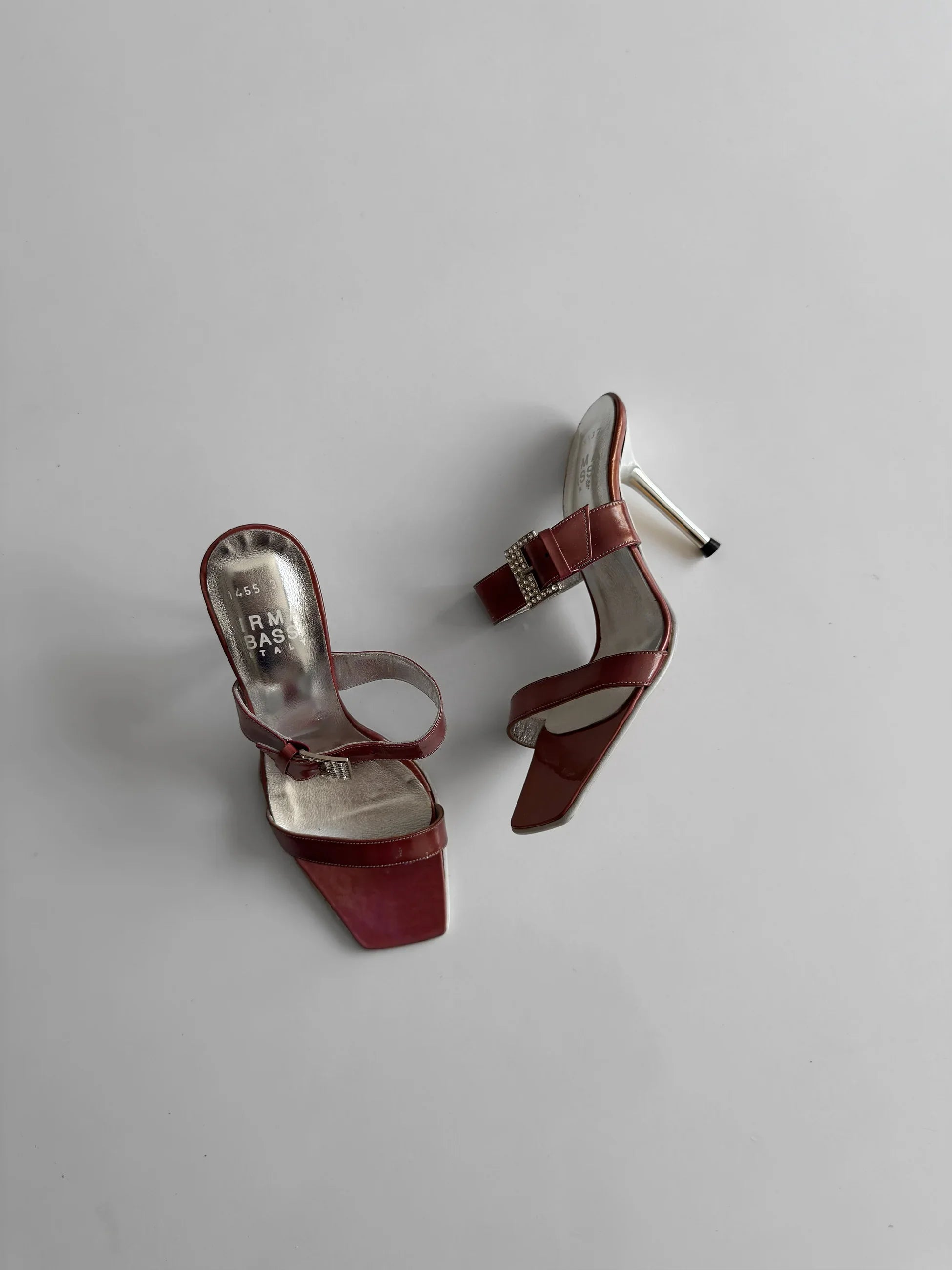 Irma Bassi Heeled Mules