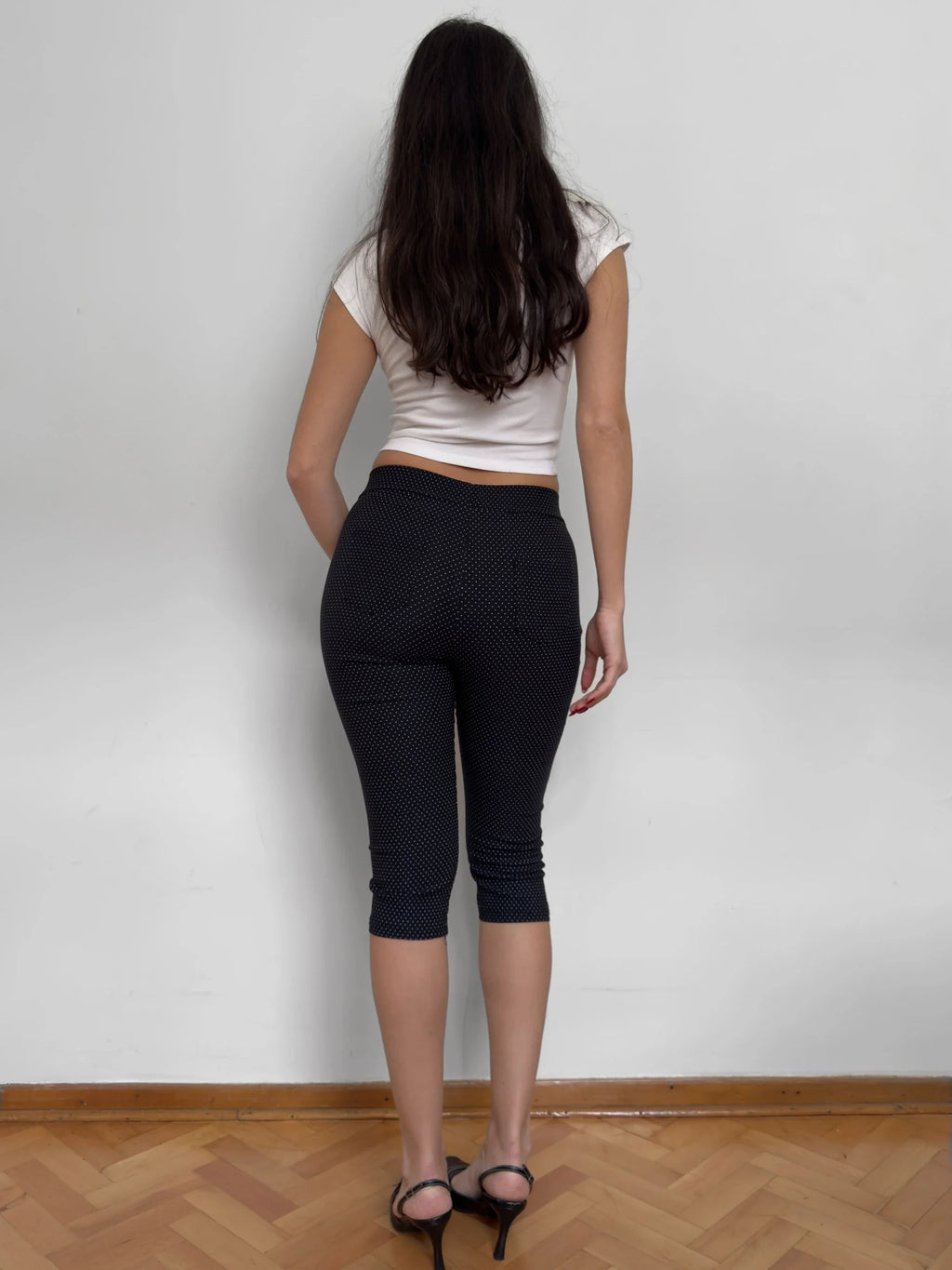 Polka Dot Midi Leggings