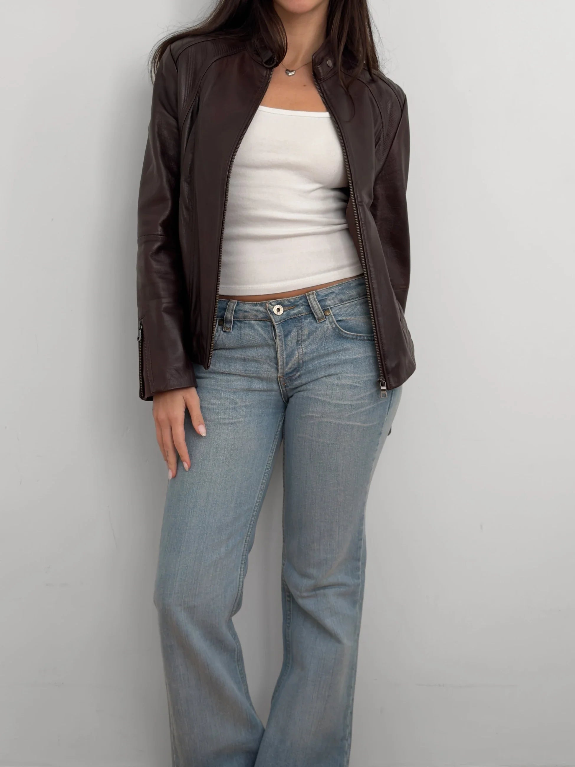 Brown Leather Jacket
