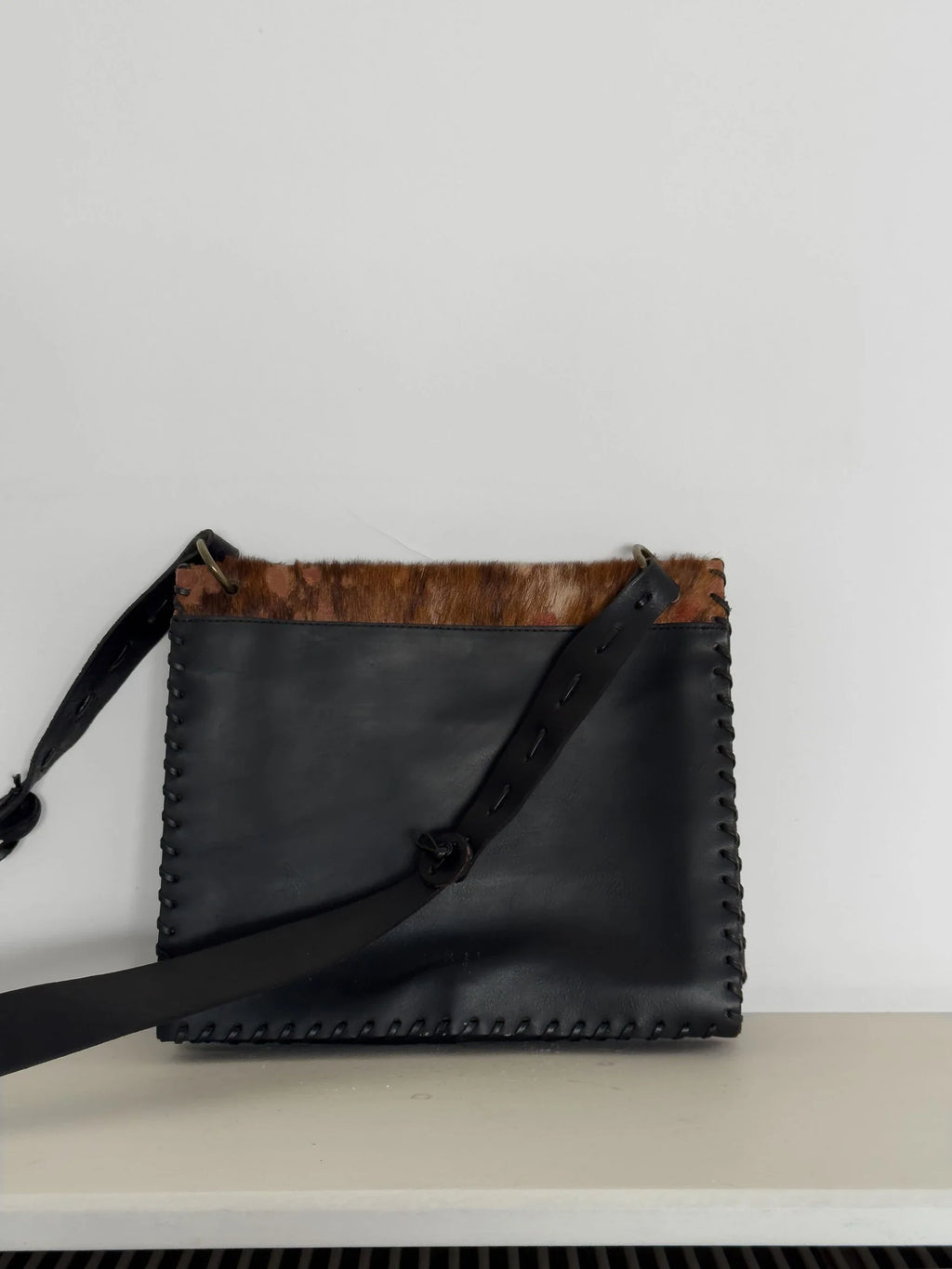 Cowhide Crossbody Bag