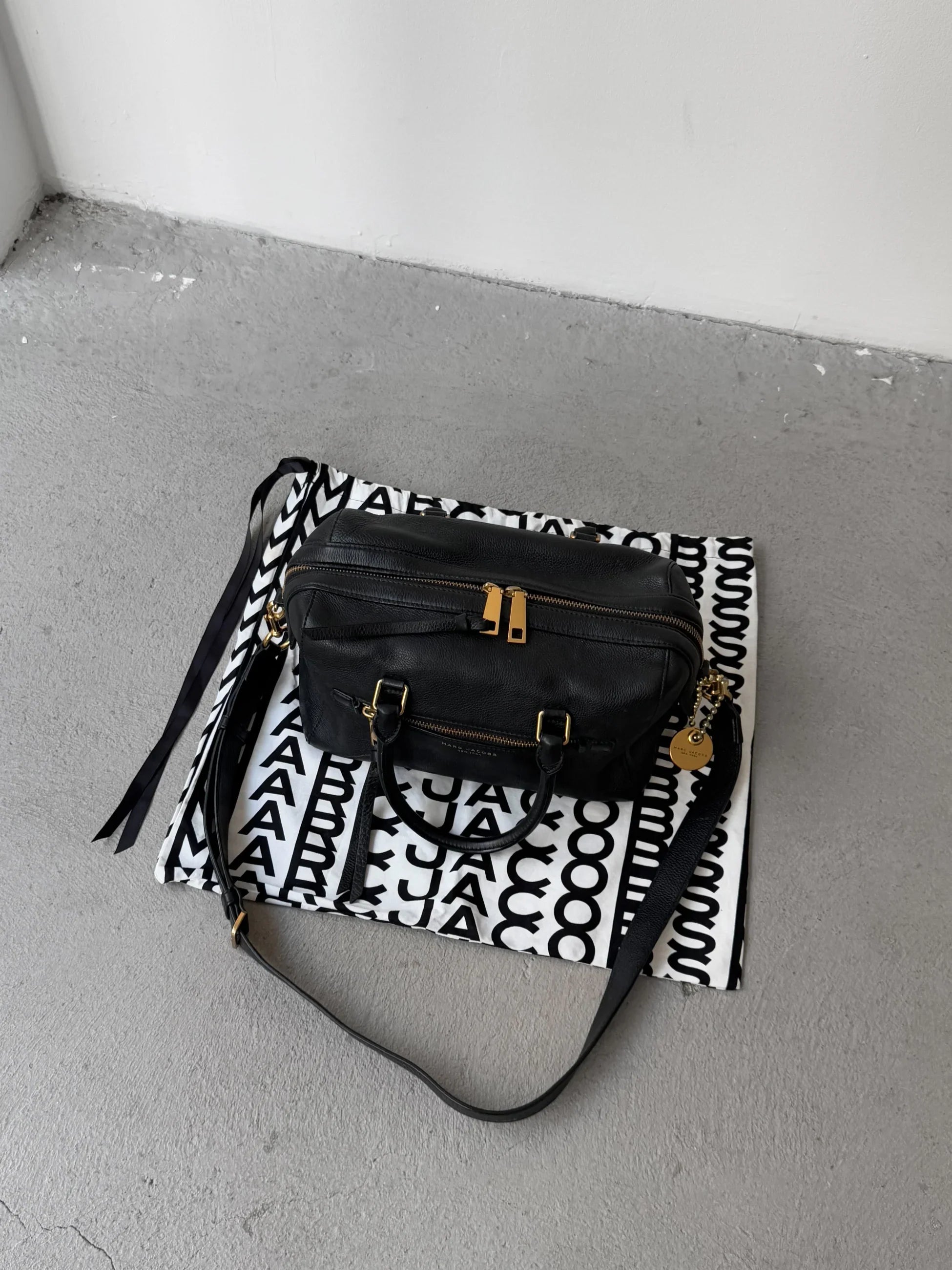 Marc Jacobs Black Leather Bag