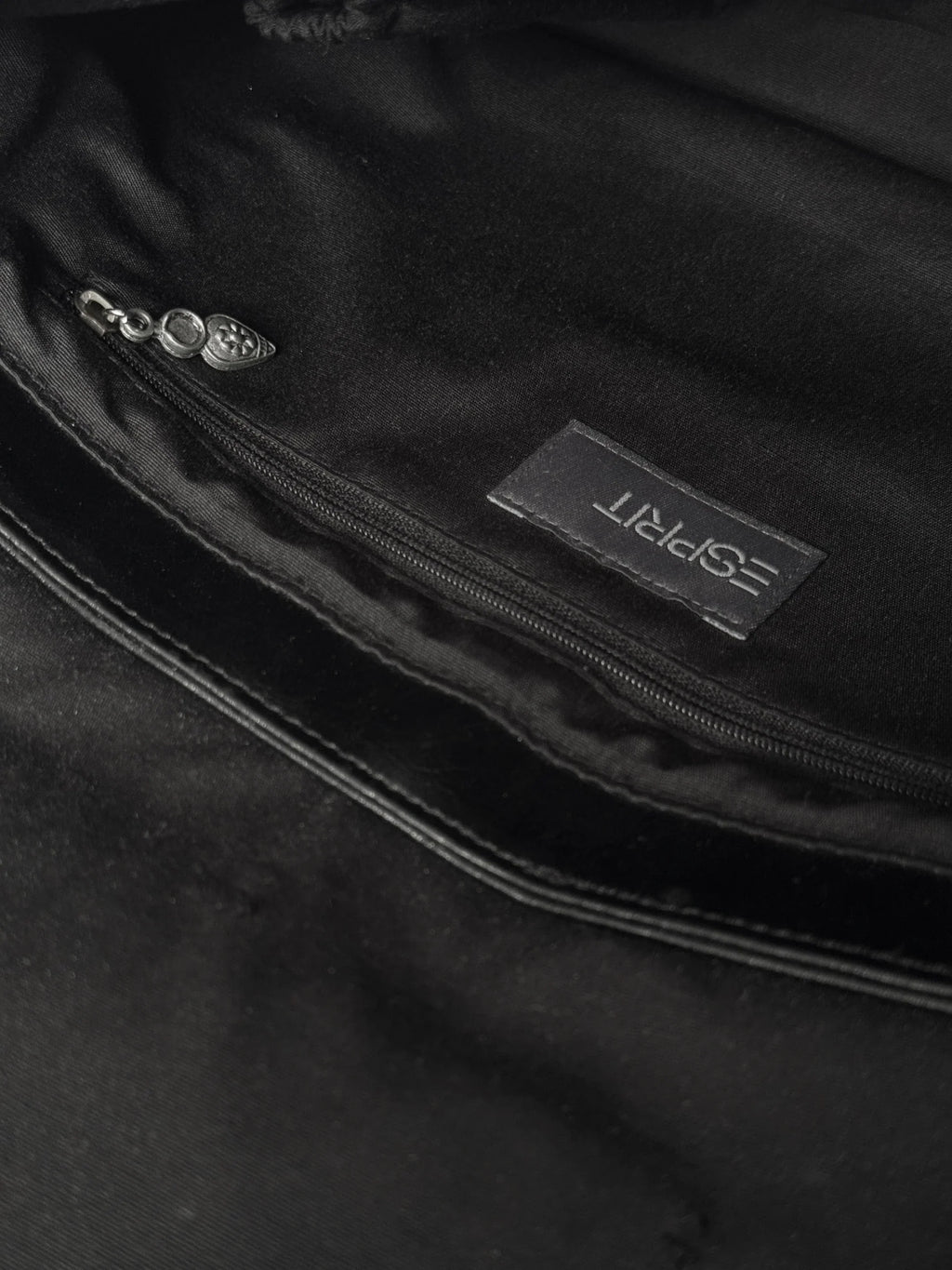 Esprit Fur-Trimmed Bag