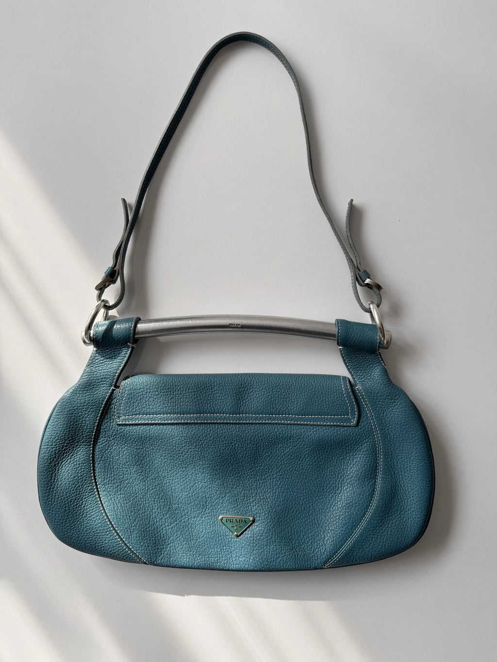 Blue Prada Bag
