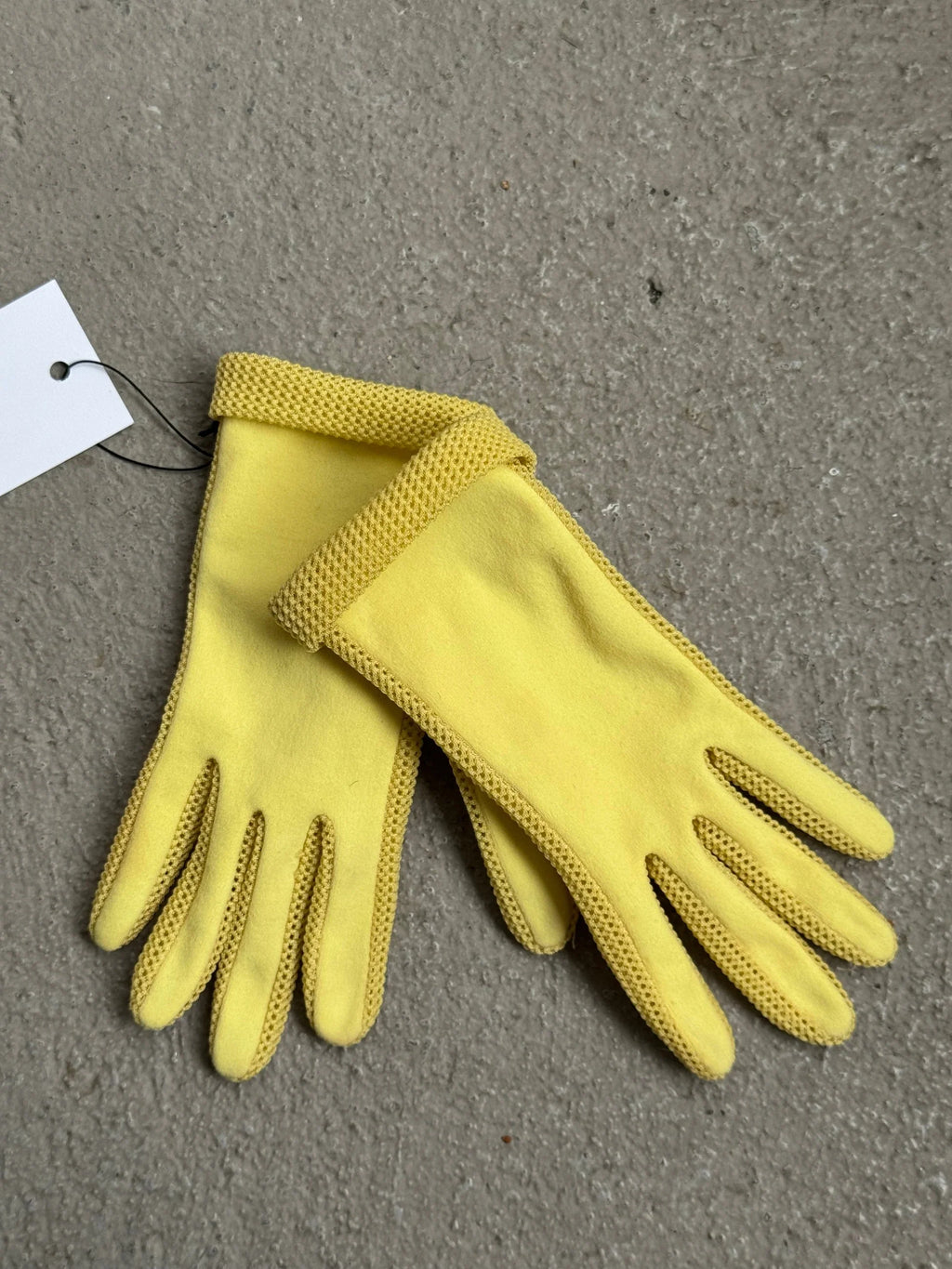Yellow French Gloves