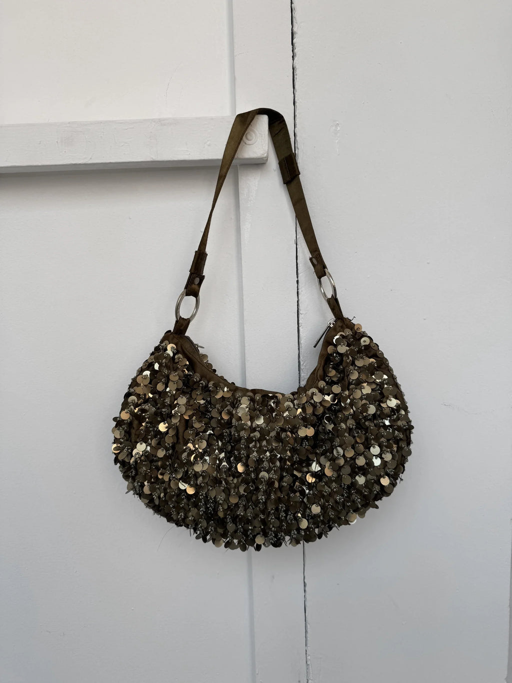 Green Sequin Bag