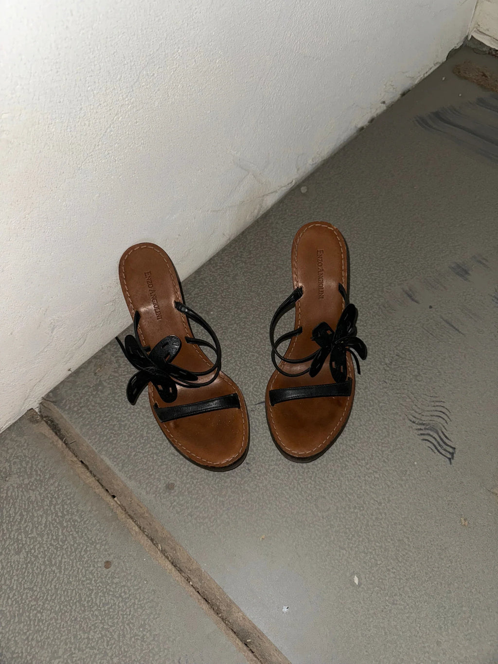 Enzo Angiolini Leather Mules