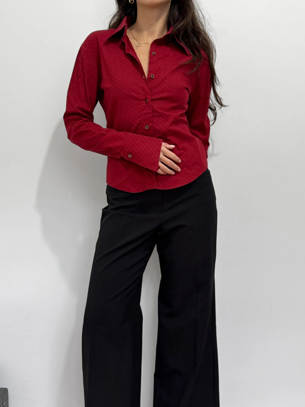 Just Cavalli Red Shirt